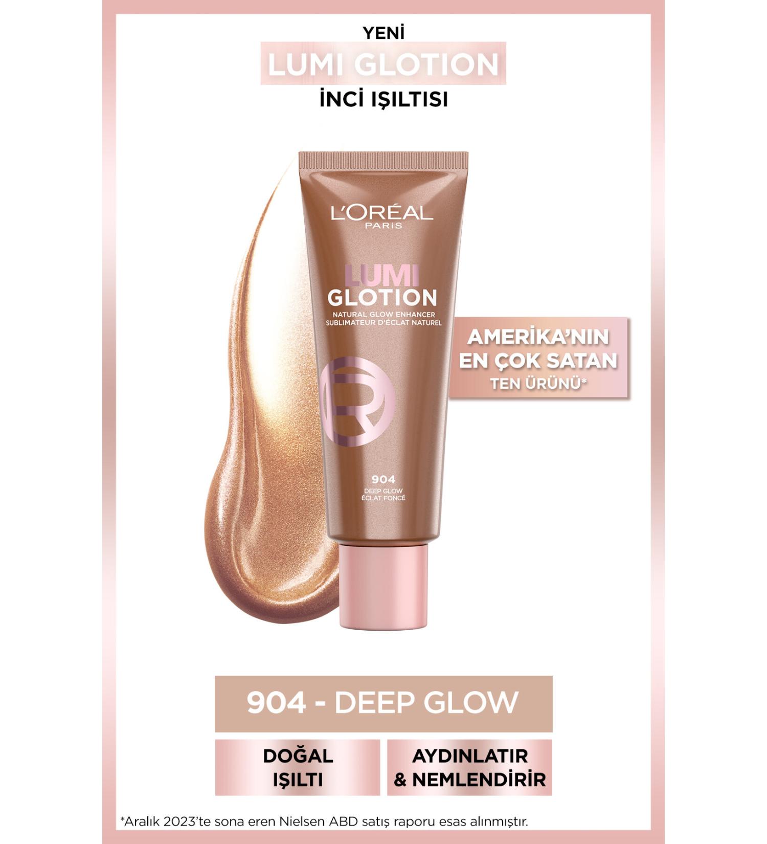 L'Oreal Paris Glotion All-In-One Natural Shine 904 - Deep Glow 40 ml - Buy Online on GoSupps.com