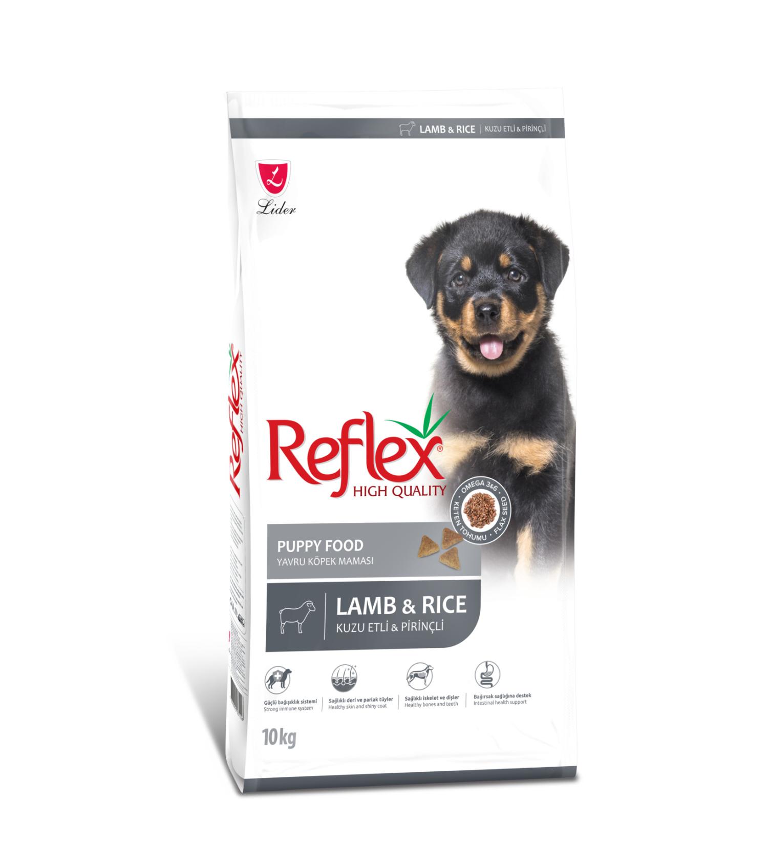 Reflex Puppy Lamb & Rice Dog Food 10 Kg - Buy Online on GoSupps.com