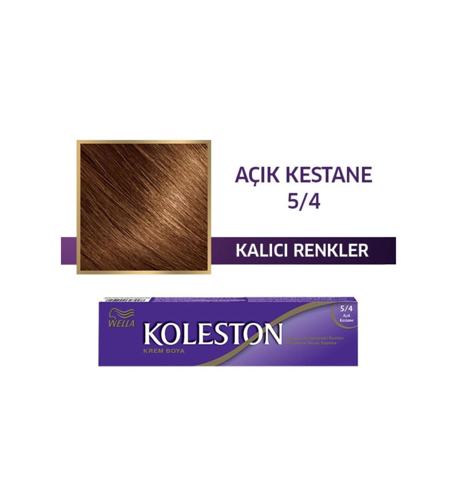 Wella Koleston Tube Dye 5/4 Light Chestnut - Buy Online on GoSupps.com