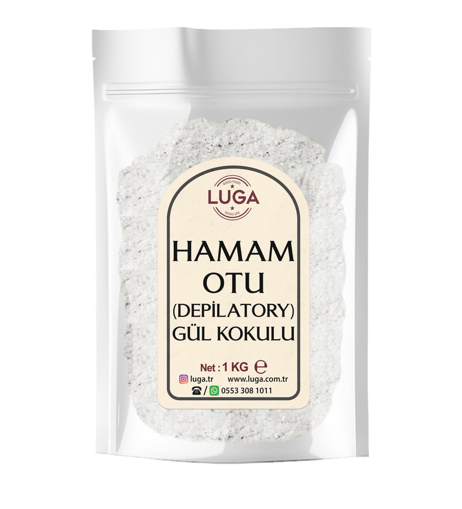 Luga Hammam Herb 1 KG - Rose Scented Depilatory Powder - Z rn k Herb