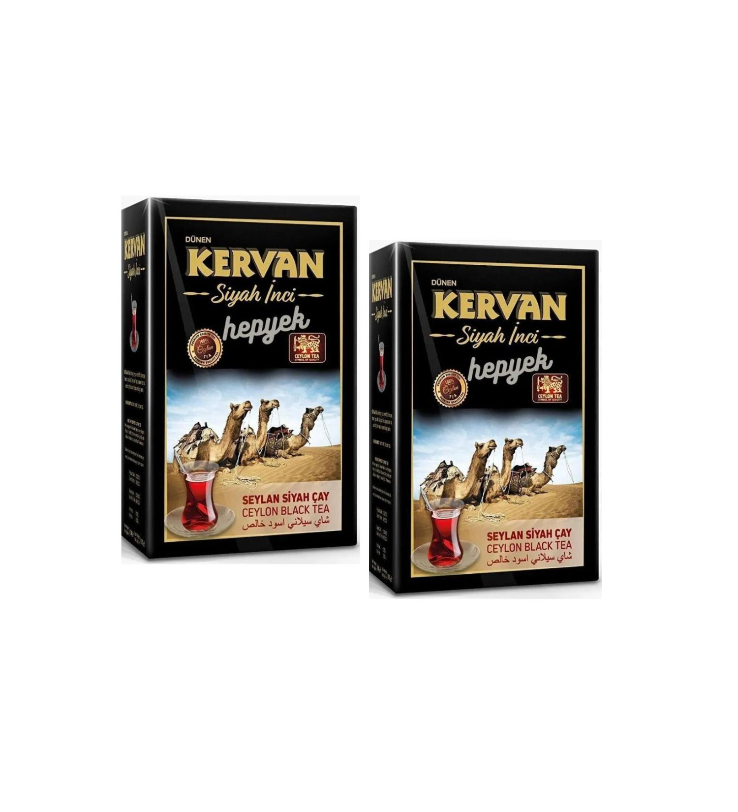 Kervan Imported Ceylon Pekoe Tea 800 gr x2 packs