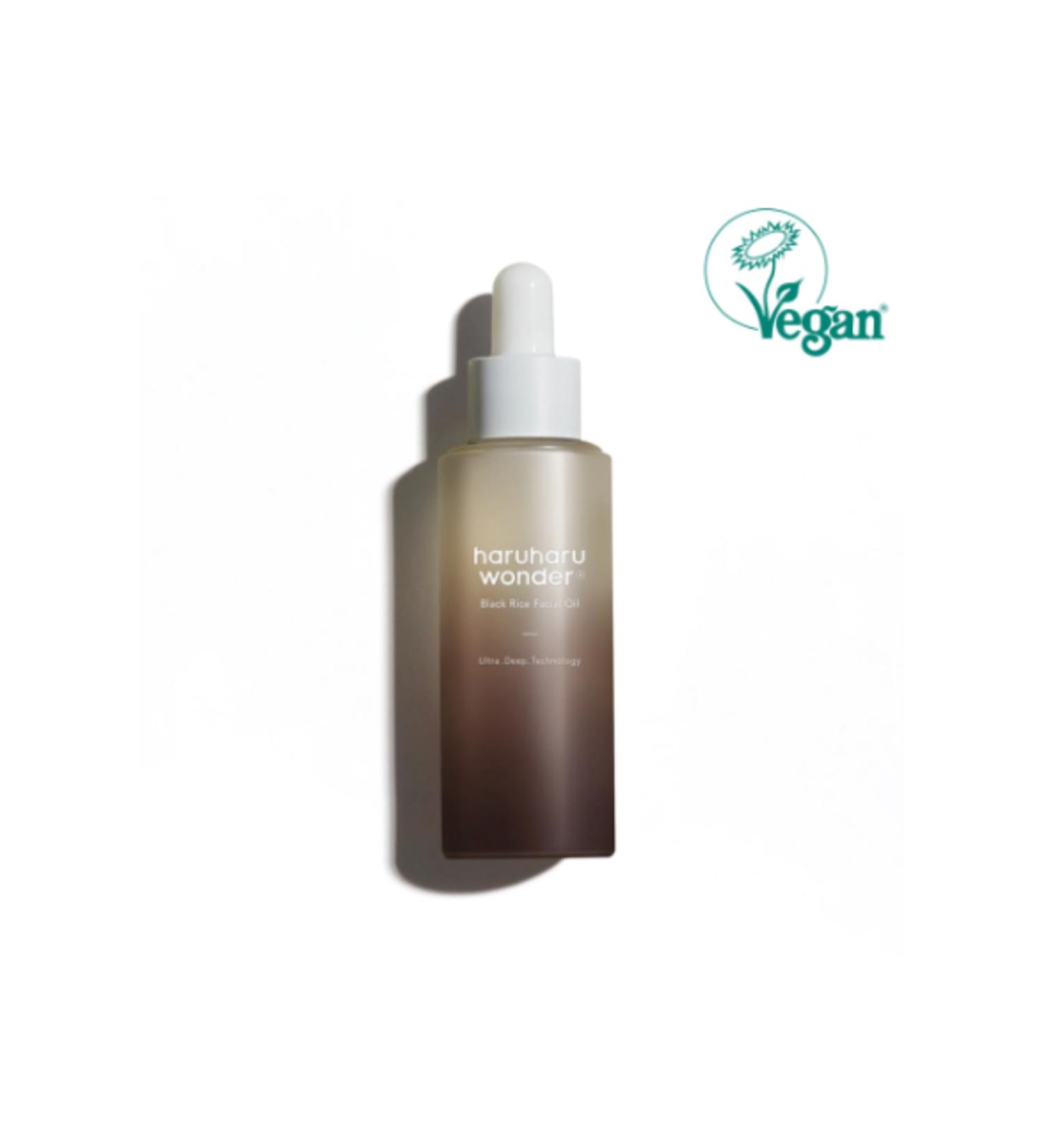 HaruHaru Black Rice Facial Care Oil 30 ml - Buy Online on GoSupps.com