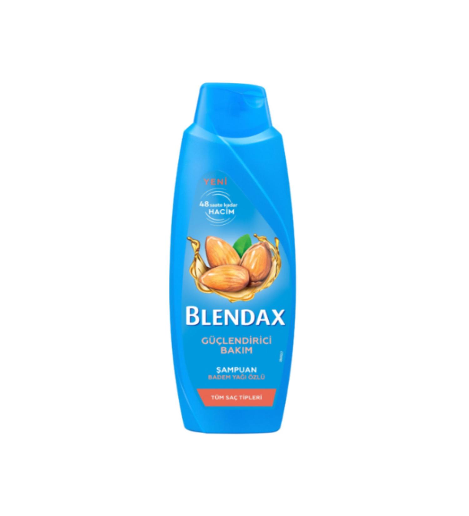 Blendax Strengthening Care Shampoo with Almond Oil for All Hair Types 500 ml