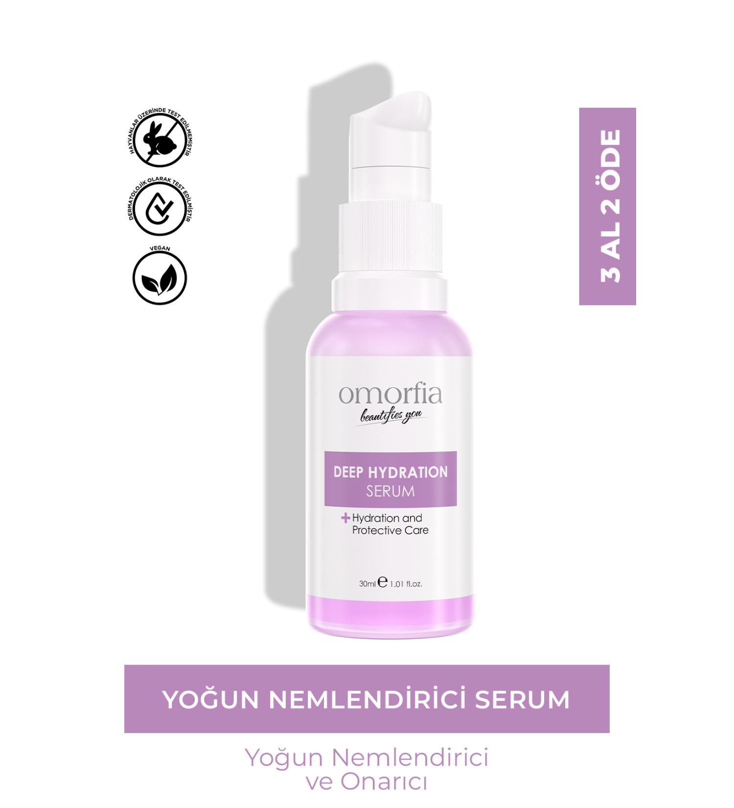 OMORFIA Intensive Moisturizing Plumping and Revitalizing Deep Hydration Serum 30 ml - Buy Online on GoSupps.com