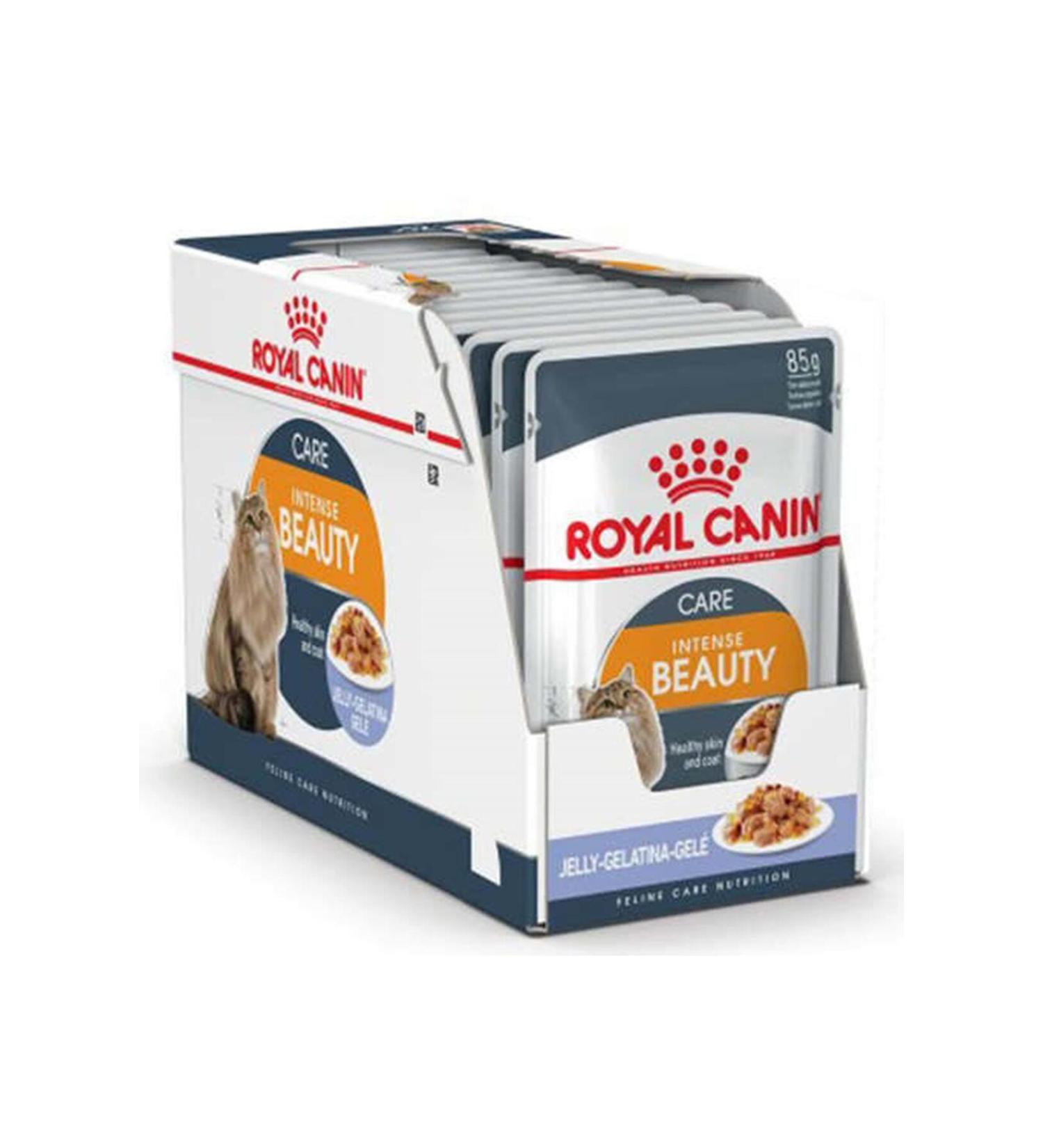 Royal Canin Pouch Jelly Hair Skin Sensitive Cat Food 85 gr * 12 Pieces - Buy Online on GoSupps.com
