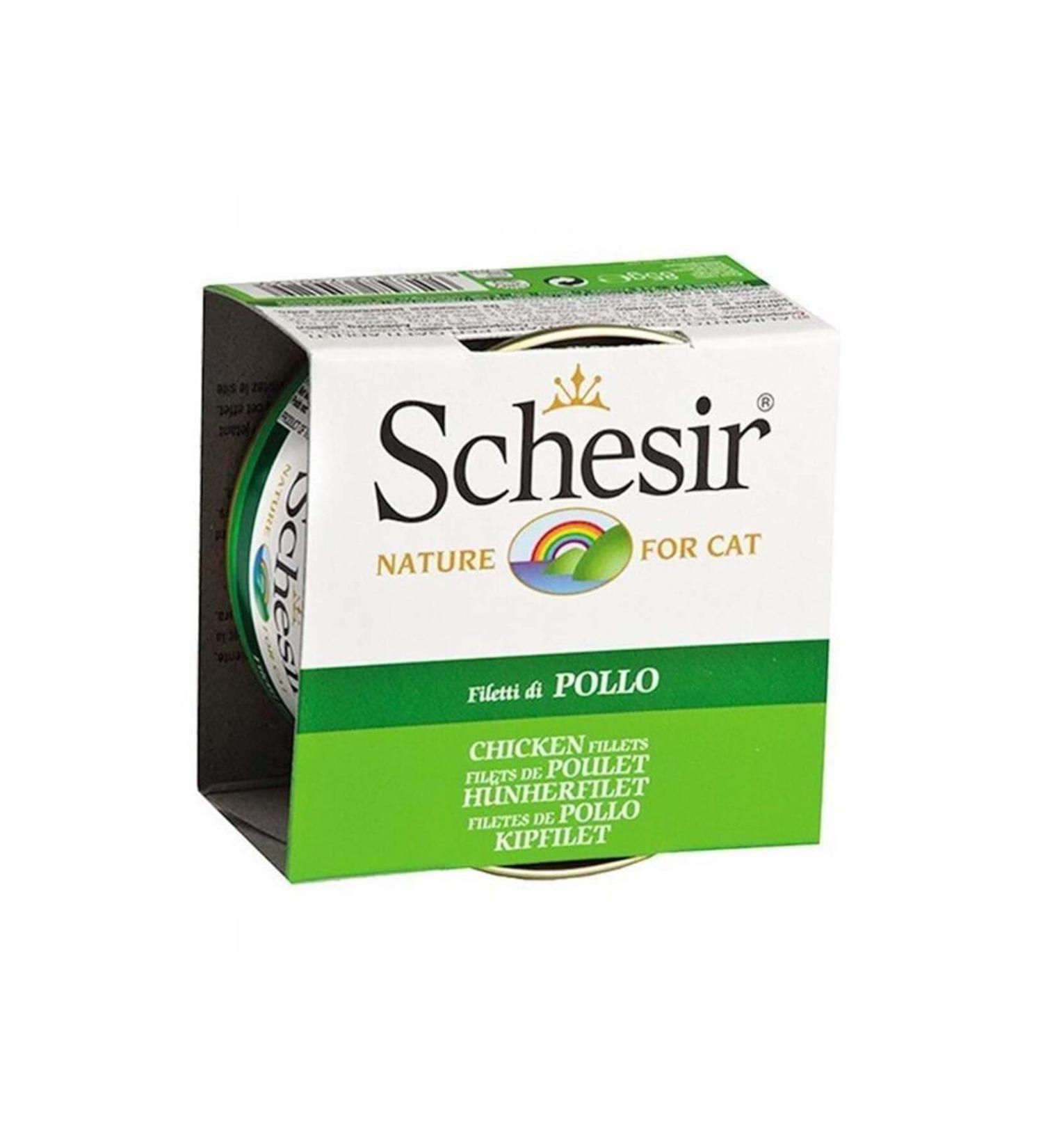Schesir C160 Pollo Jelly Chicken Fillet Cat Canned Food 85 gr