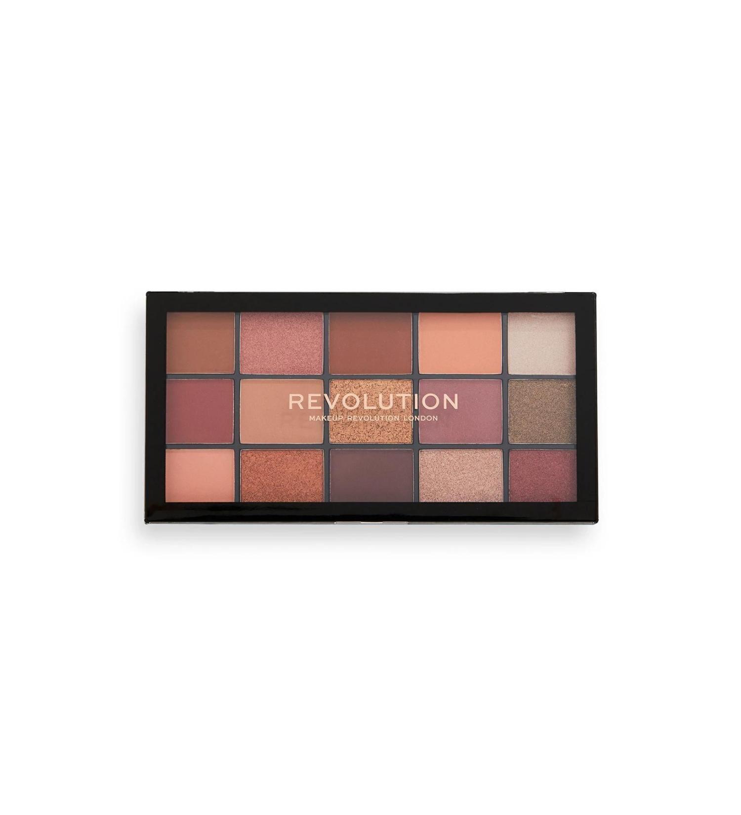 Revolution High Pigmentation Natural Finish Eyeshadow Palette That Provides a Smooth Look