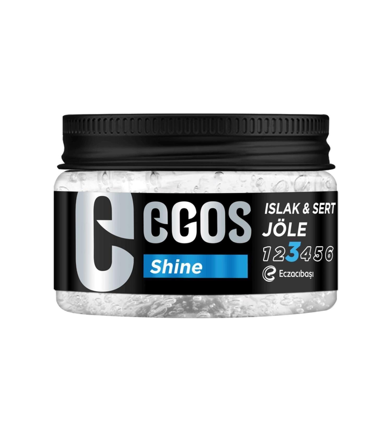 Egos Wet Hard Jelly that Does Not Leave Residue on the Hair and is Easy to Clean-250 ml eleg.2268