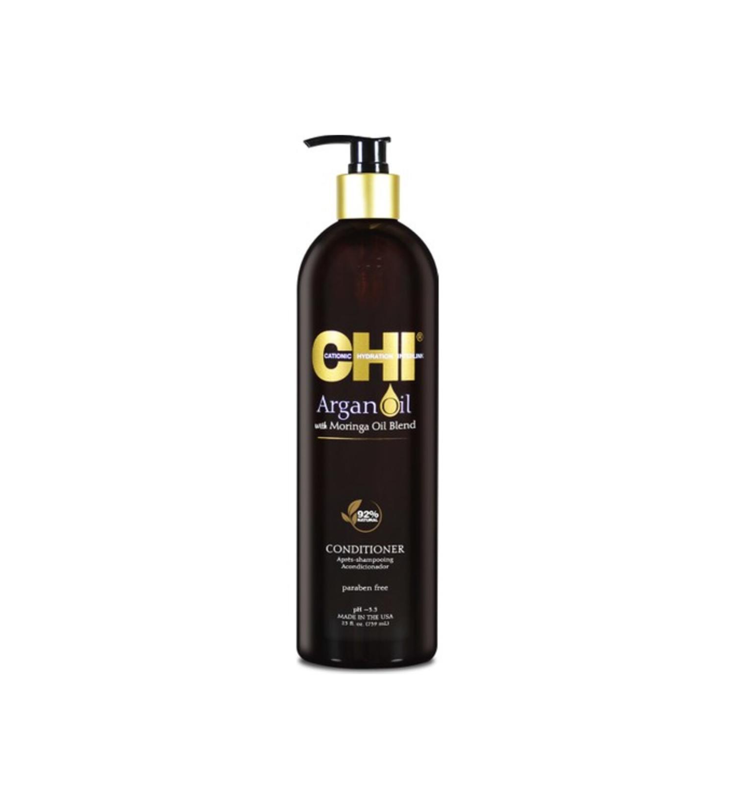 Chi Argan & Moringa Oil Conditioner 739ml 633911749289