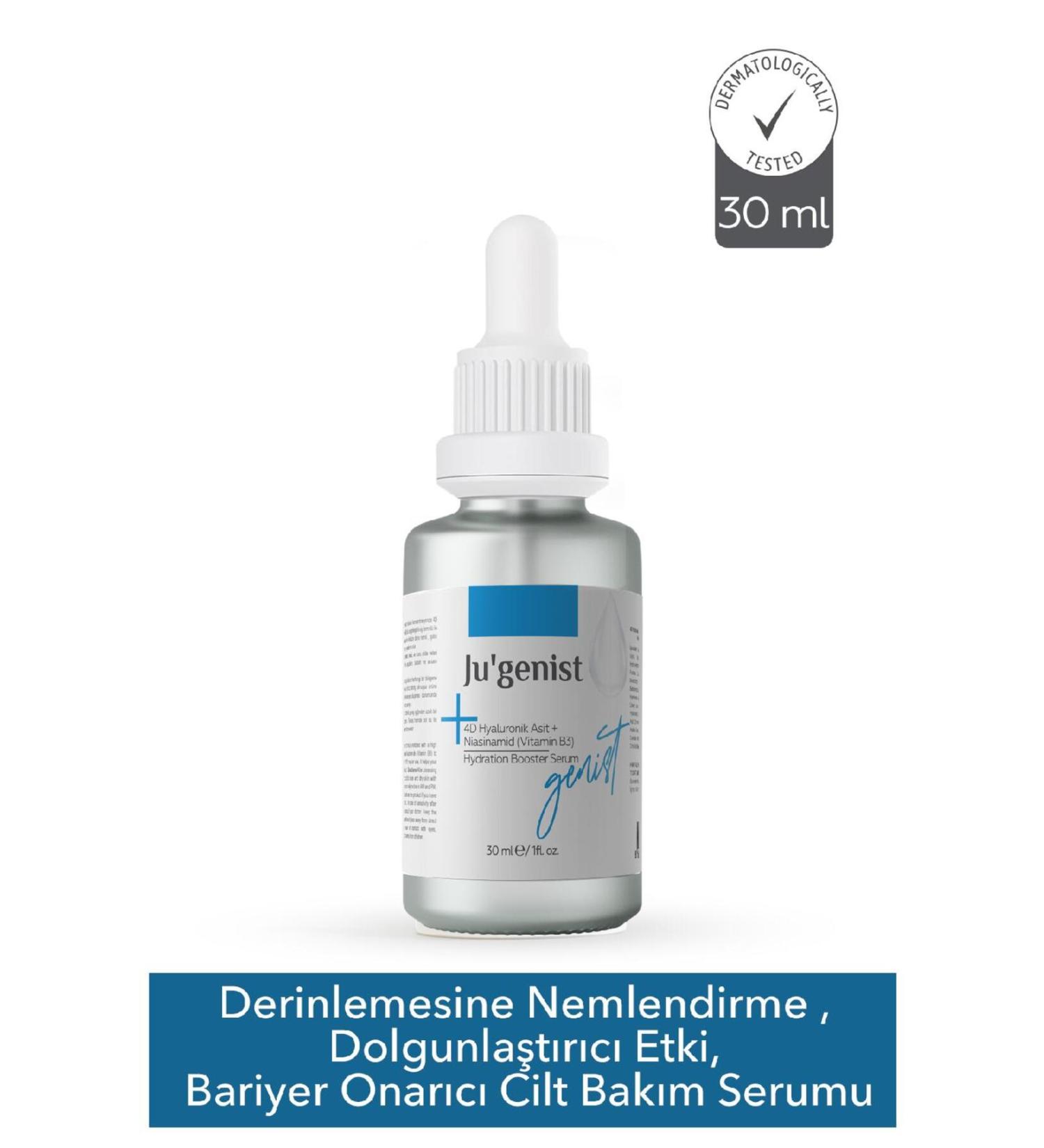 jugenist Ju'genist Hydration Booster Serum (Hyaluronic Acid 2% + Niacinamide B3) - Buy Online on GoSupps.com