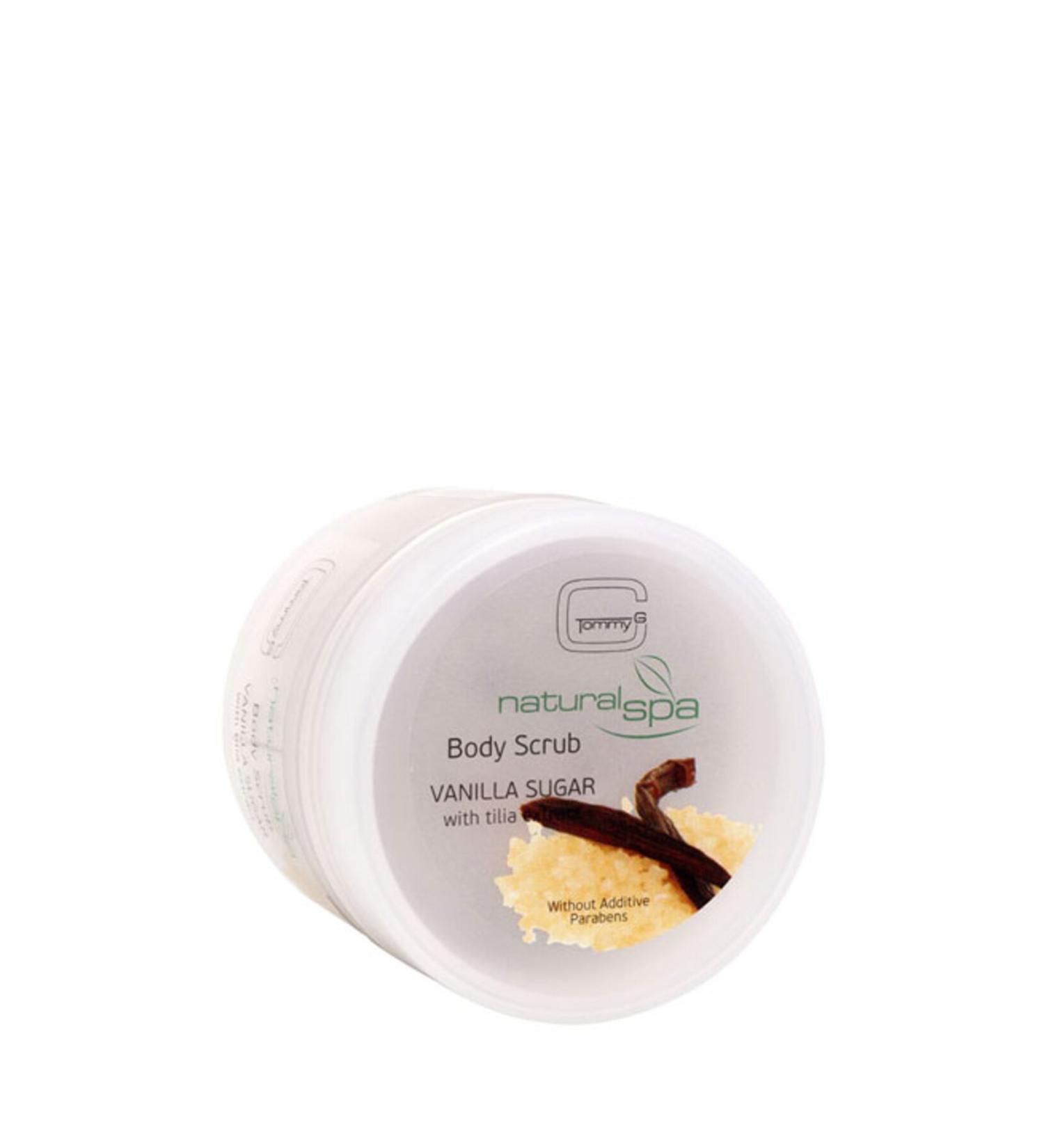 TOMMY G Nat.spa B.scrub Tg Vanilla & Sugar 200ml - Body Peeling Vanilla & Sugar 200ml
