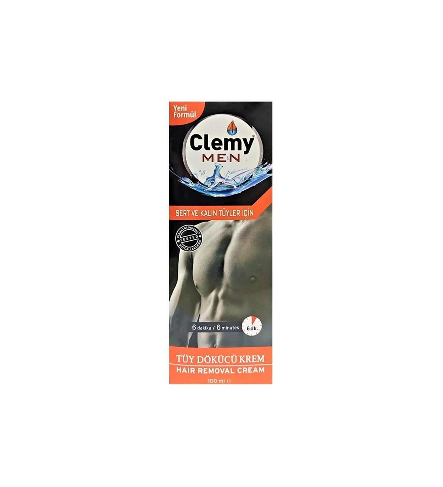 Clemy Hair Removal Cream Hard and Thick Hair 100ml