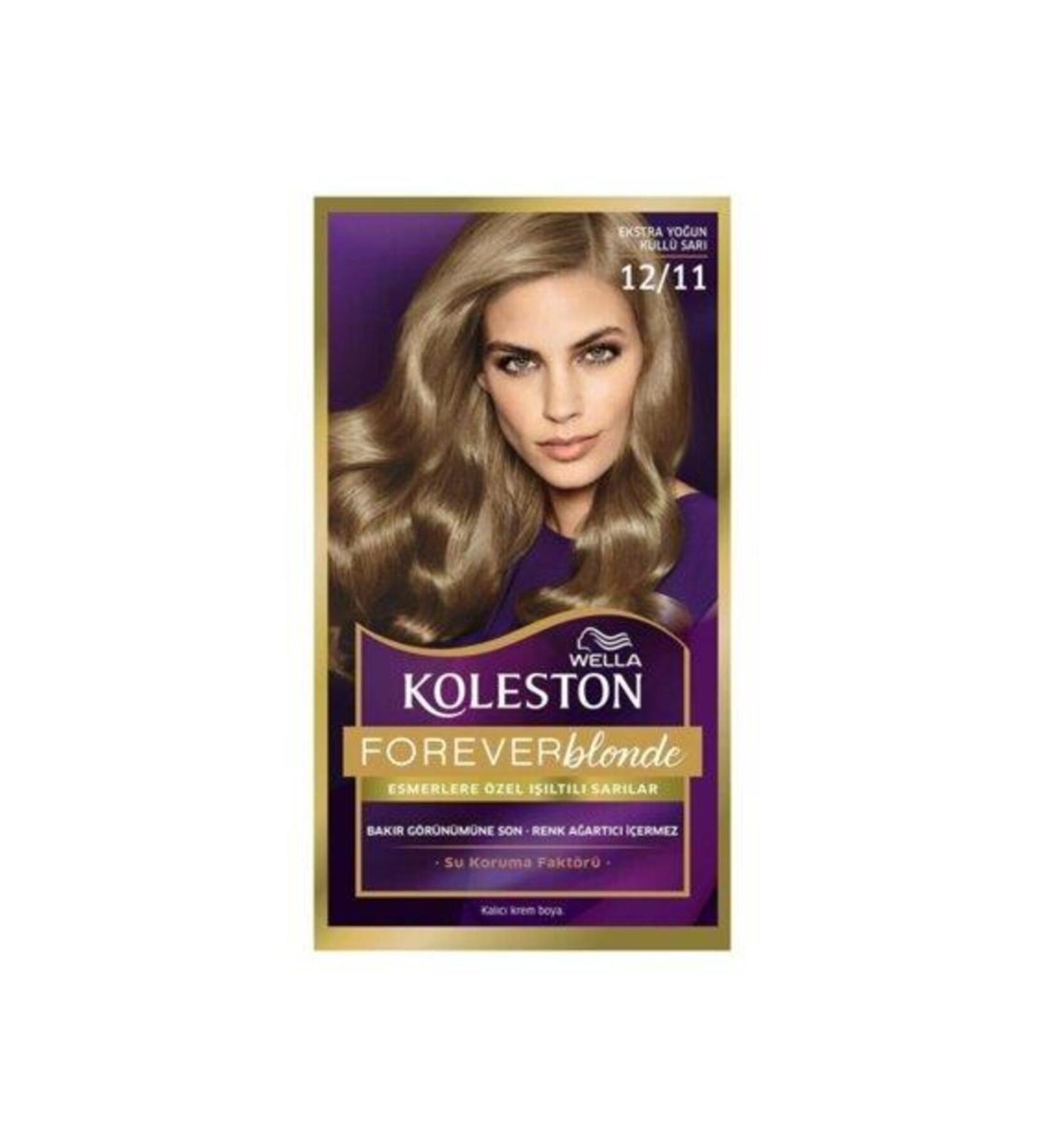 Wella Koleston Kit Hair Dye 12/11 Intense Ash Blonde