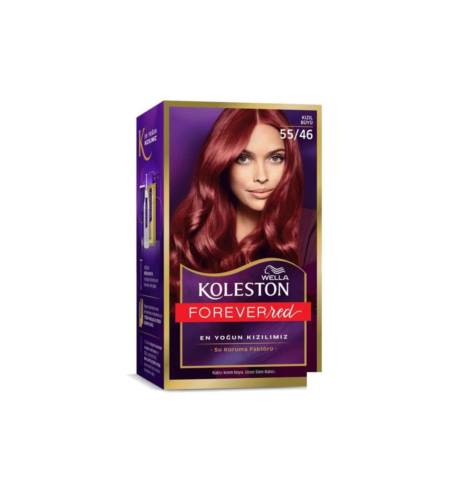 Wella Koleston Kit Red Magic Set Paint 55/46