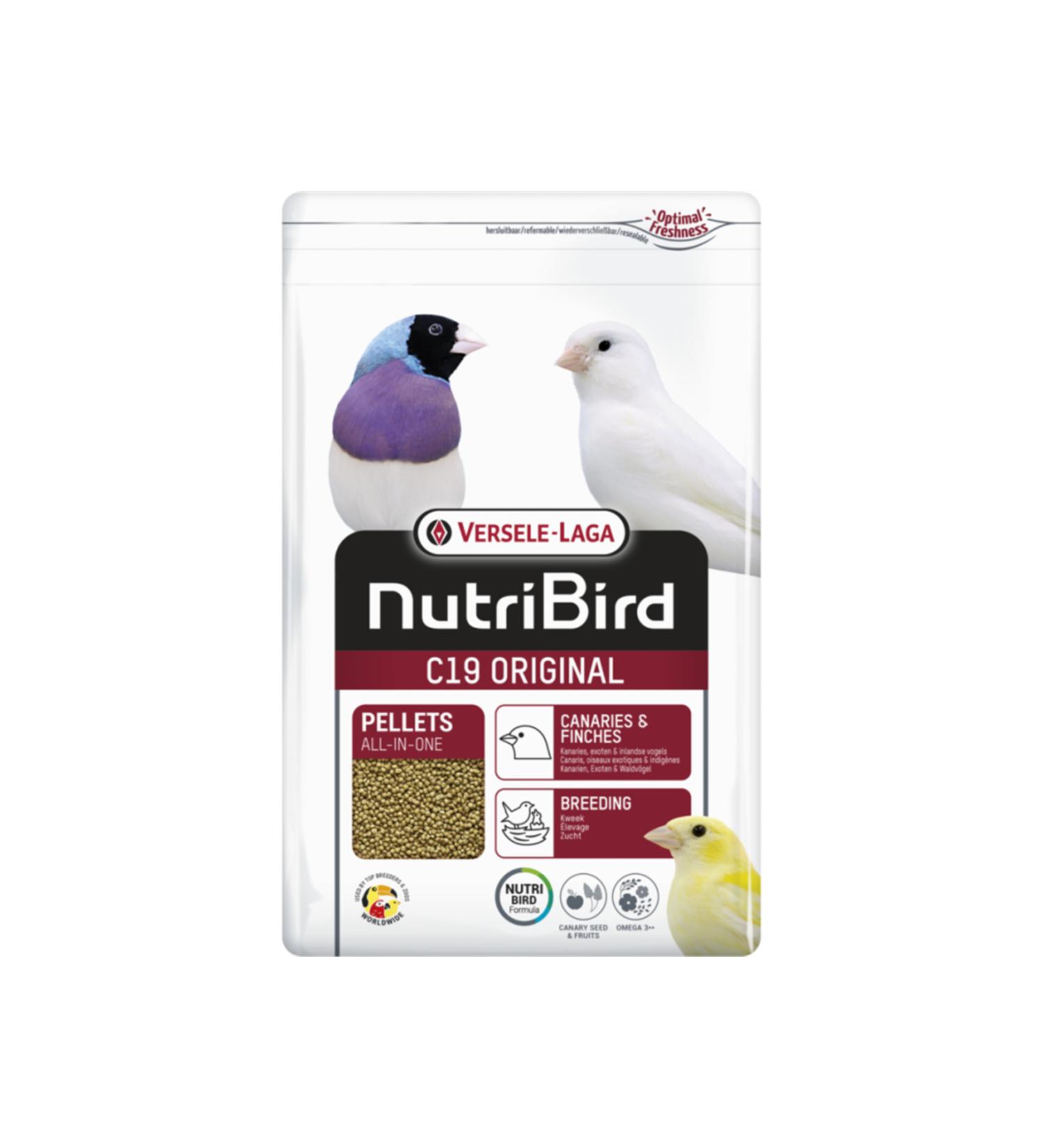 Nb C19 Original Canary Finch Pellet Food 3 Kg