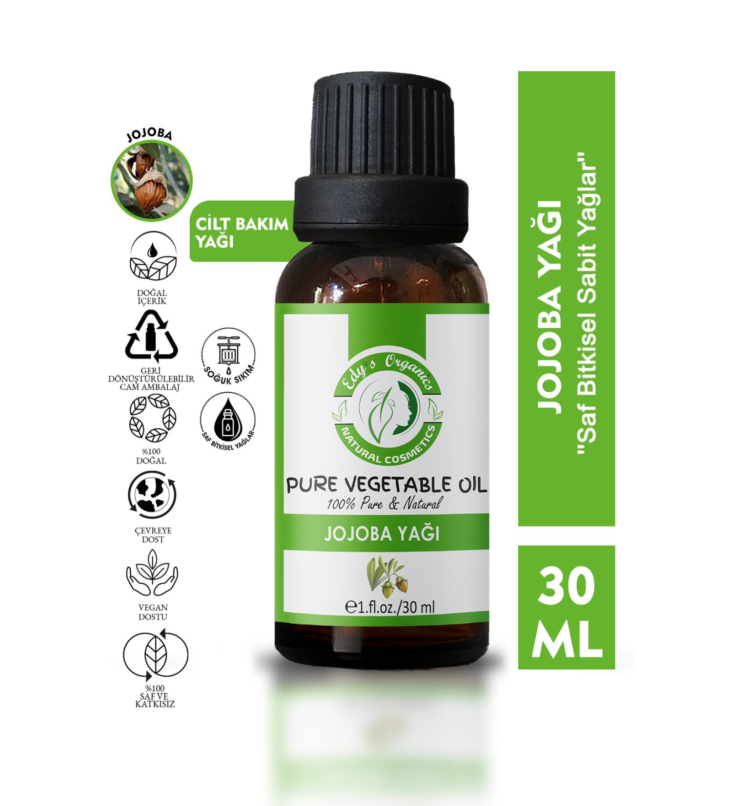 Edy's Organics Cold Pressed Jojoba Oil 30 ml