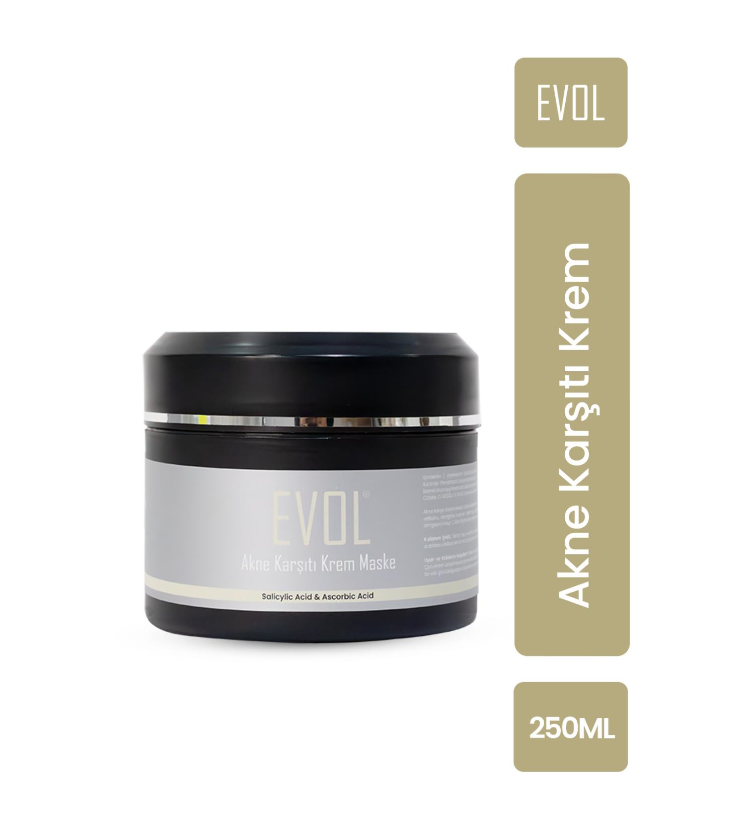 EVOL Anti-Acne Anti-Acne Anti-Blackhead Pore Tightening Cream Mask 250 ml