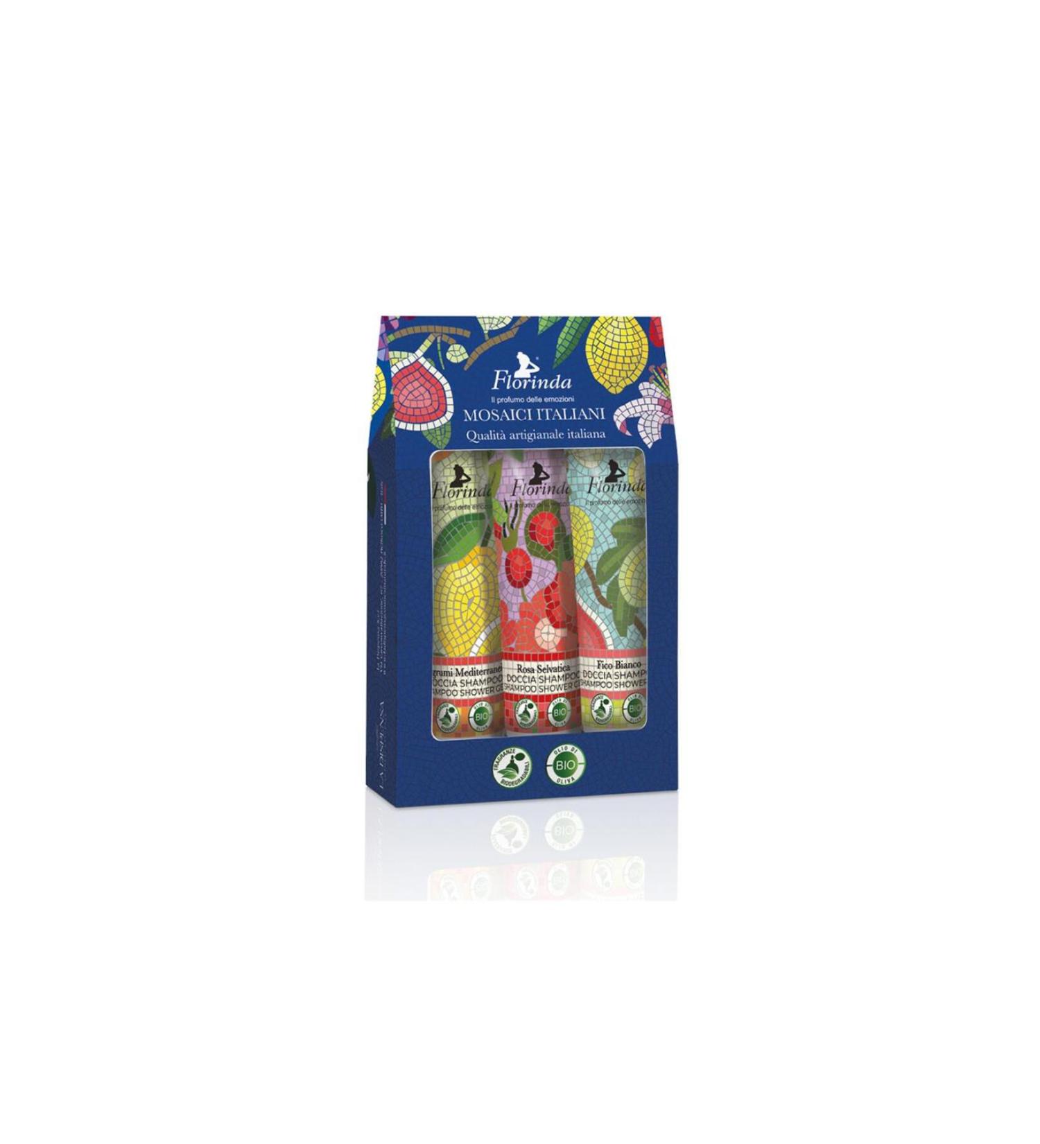 Florinda Mosaic Series Mixed Shower Gel 30ML Set of 3