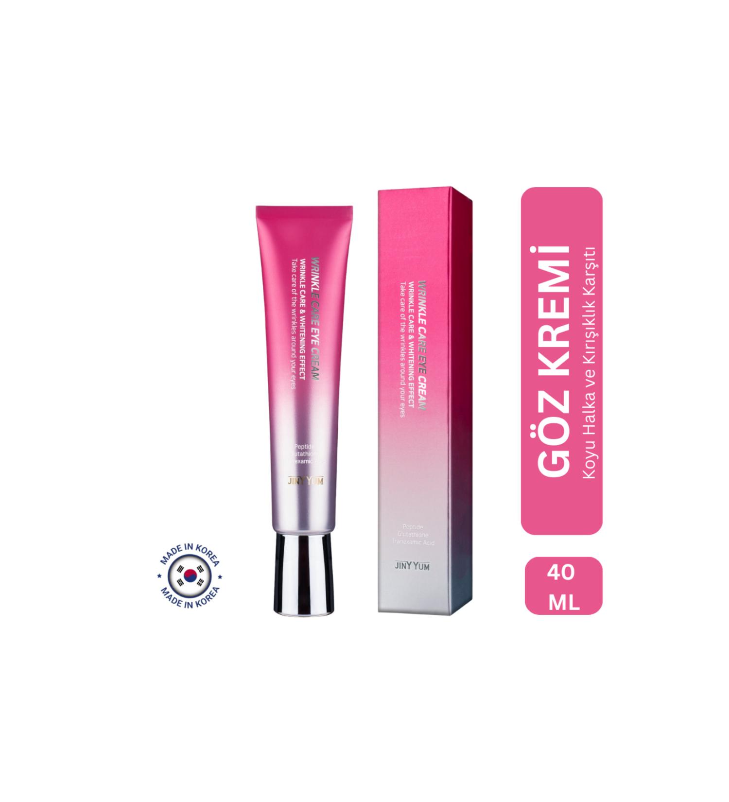 JINYYUM Anti-Wrinkle Eye Contour Cream Contains Tranexamic Acid And Glutathione - Buy Online on GoSupps.com