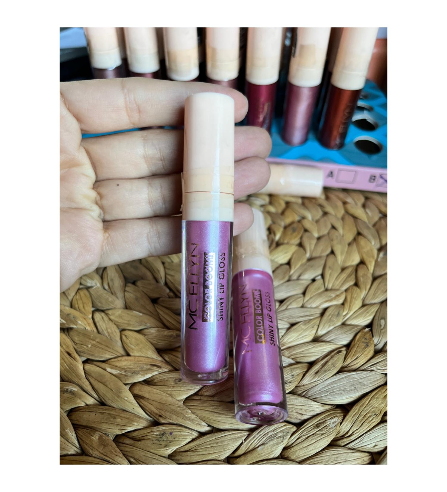 D nyaKozmetik Mc color boom shiny lipgloss 16 Shiny look