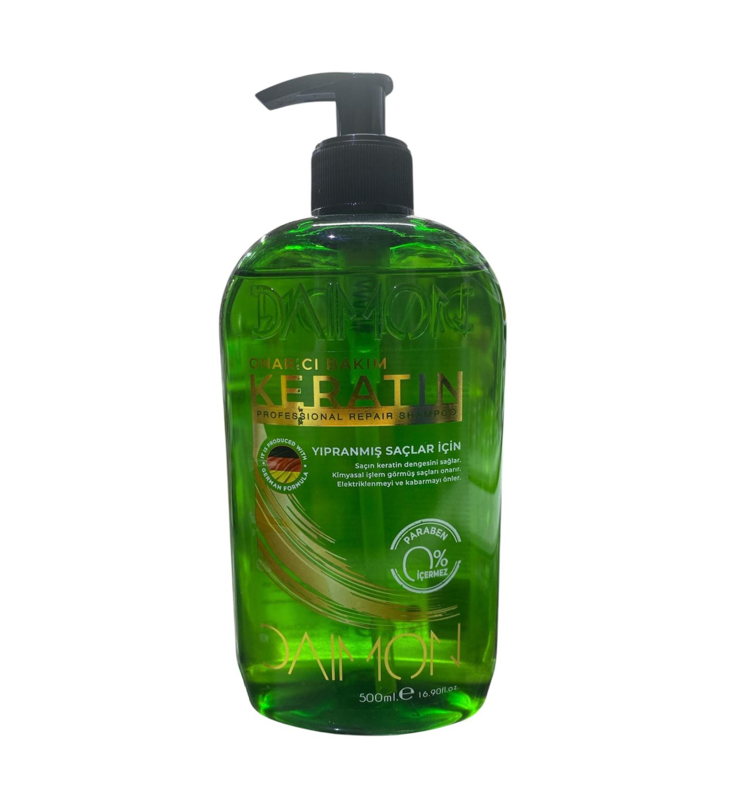 Daimoni Daimon Keratin Hair Care Shampoo 500ml Paraben Free