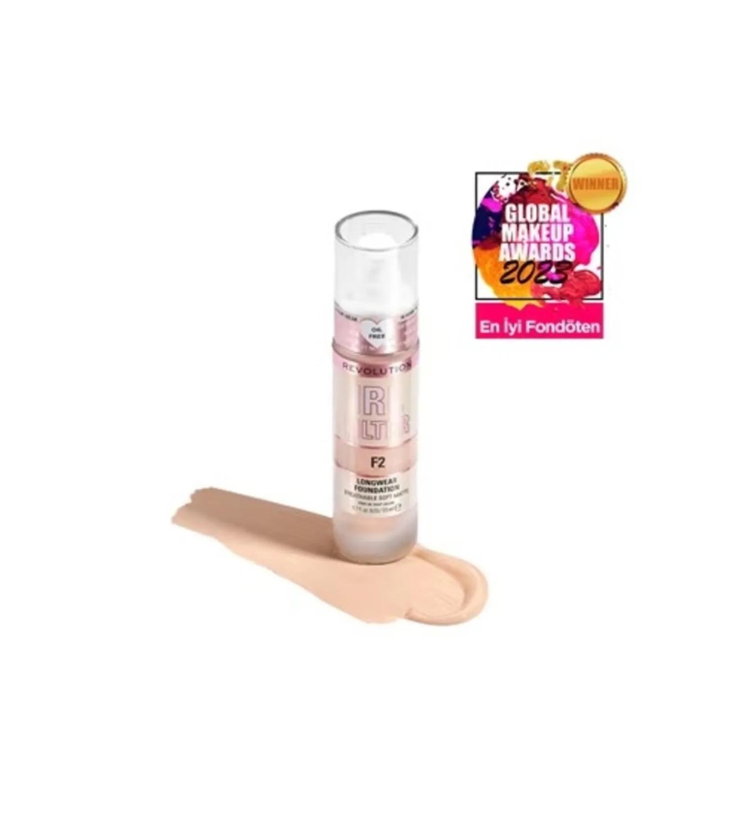 Revolution Flawless Oil-Free Matte Foundation F2