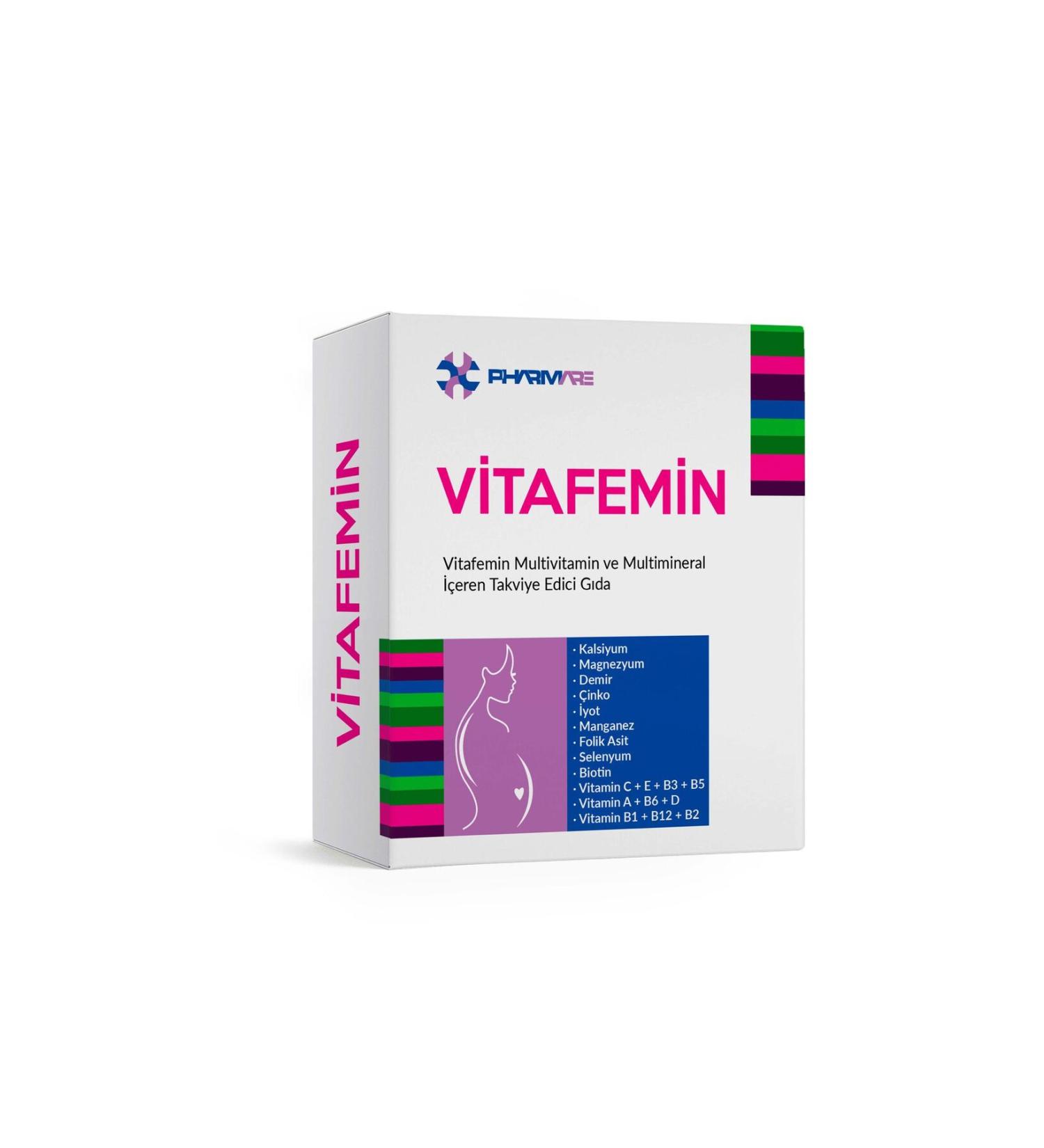 pharmare VITAFEMIN 30 Tablets