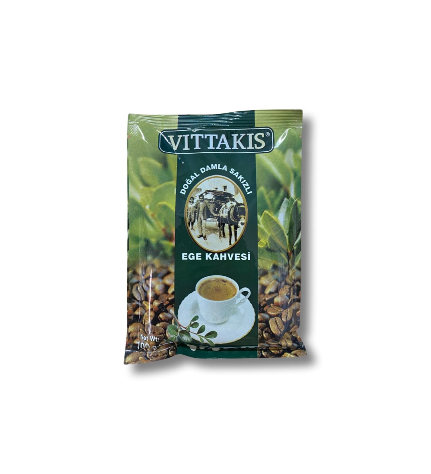 VITTAKIS Natural Mastic Aegean Coffee 100 gr