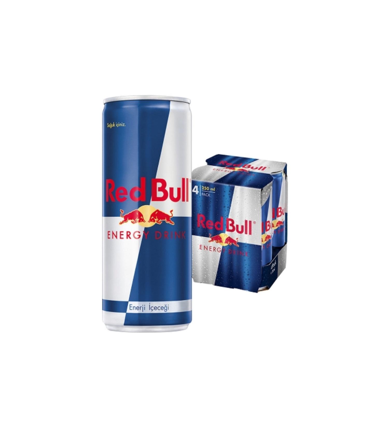 Red Bull Energy Drink 4x250 Ml.