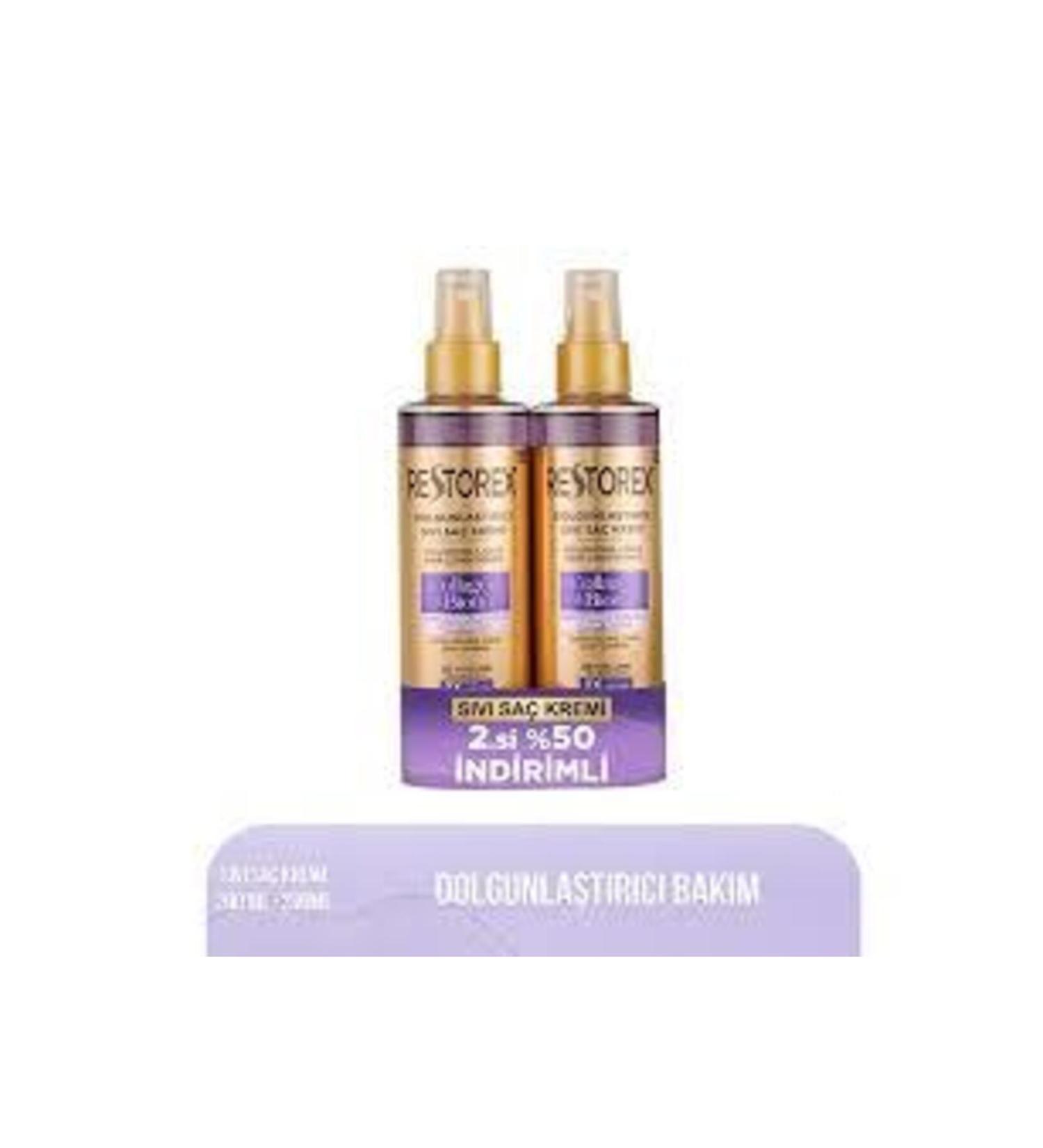 Restorex Liquid Hair Conditioner Collagen&biotin Plumping 2-pack 200ml