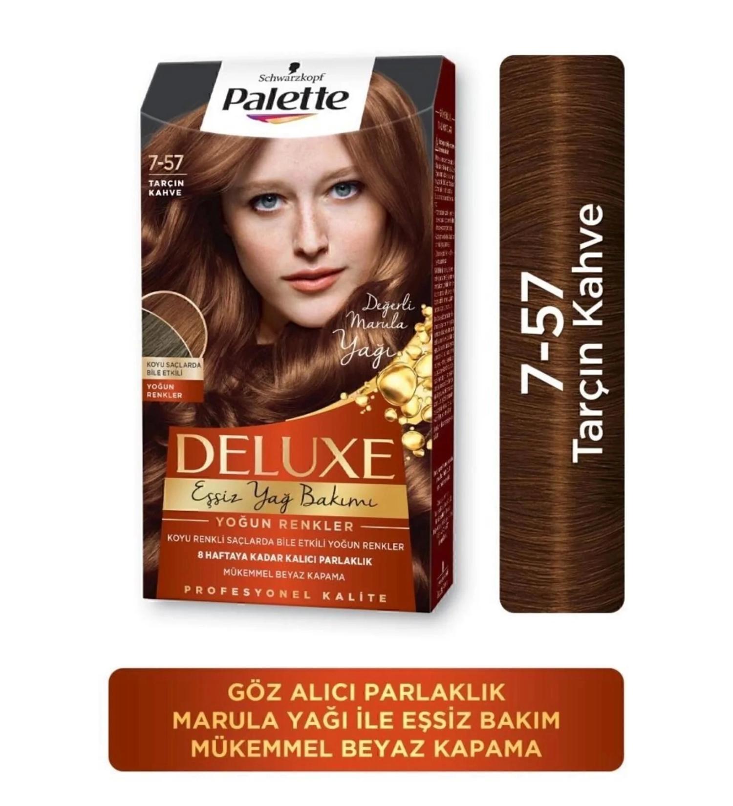 Palette Deluxe 7-57 Cinnamon Brown Hair Dye