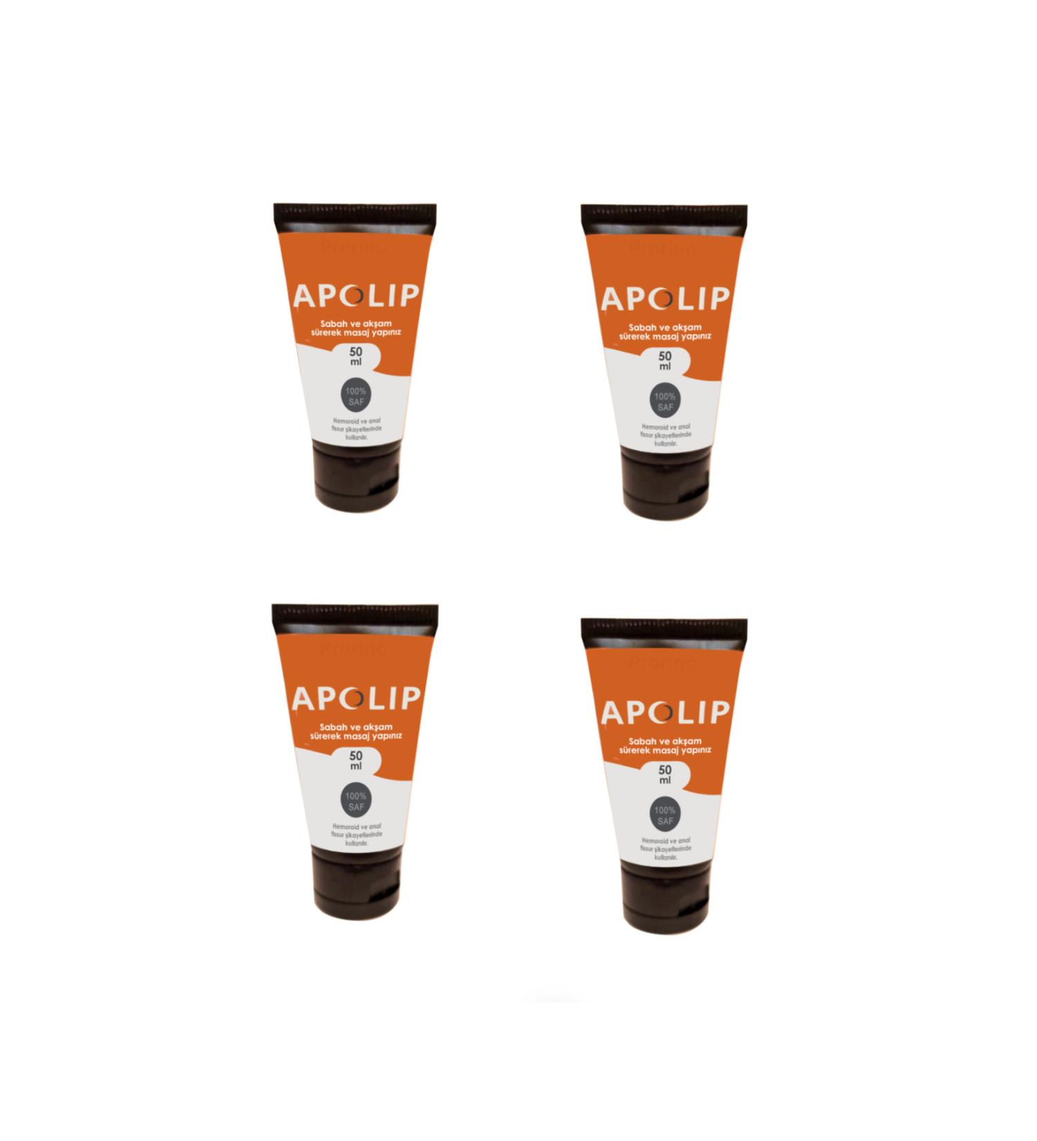 Prorino Apolip Hemorrhoid Cream 50ml 4 Pieces