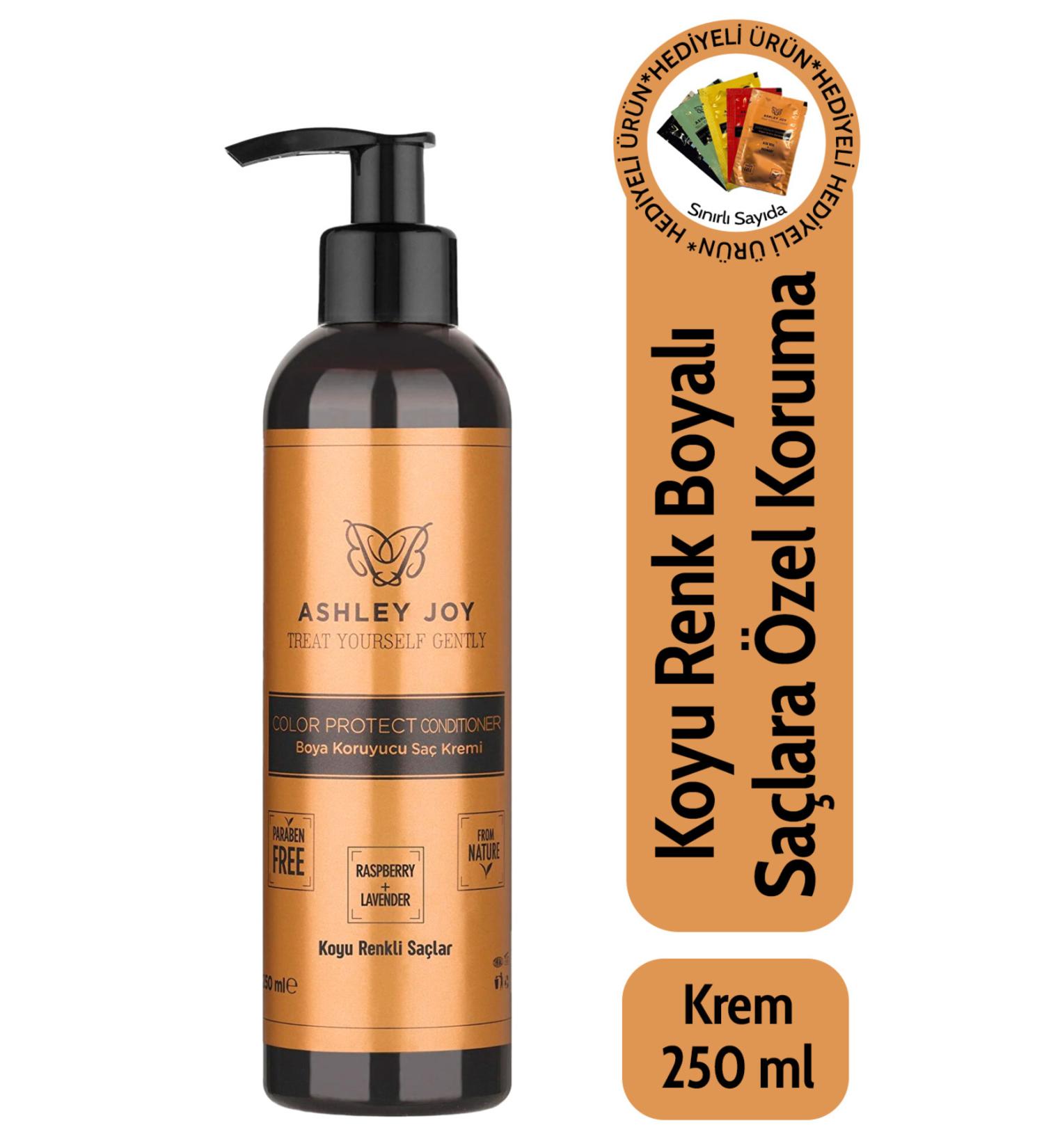 Ashley Joy Dark Color Color Protecting Conditioner with Lavender Raspberry Extract for Dyed Hair 250 ml - Buy Online on GoSupps.com