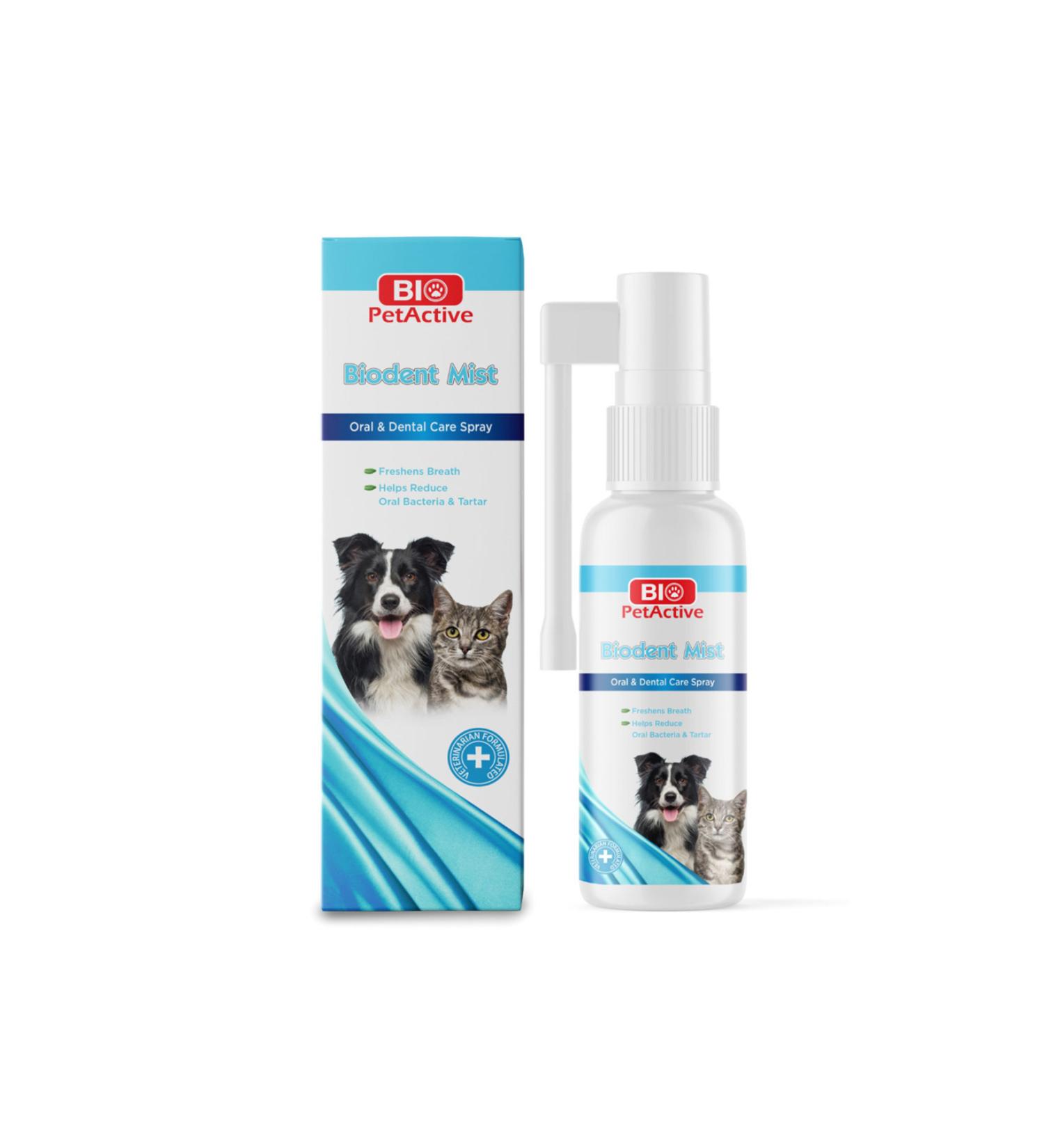 Bio PetActive Biodent Mist Oral Care Product for Cats and Dogs
