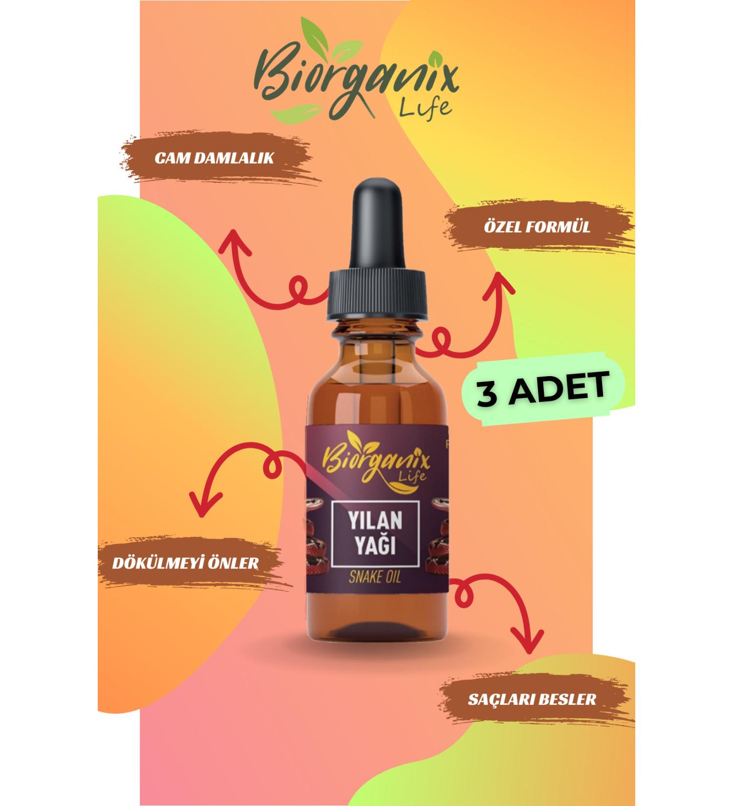 Biorganix Life Snake Oil Snake Oil 20 ML 3 Pieces