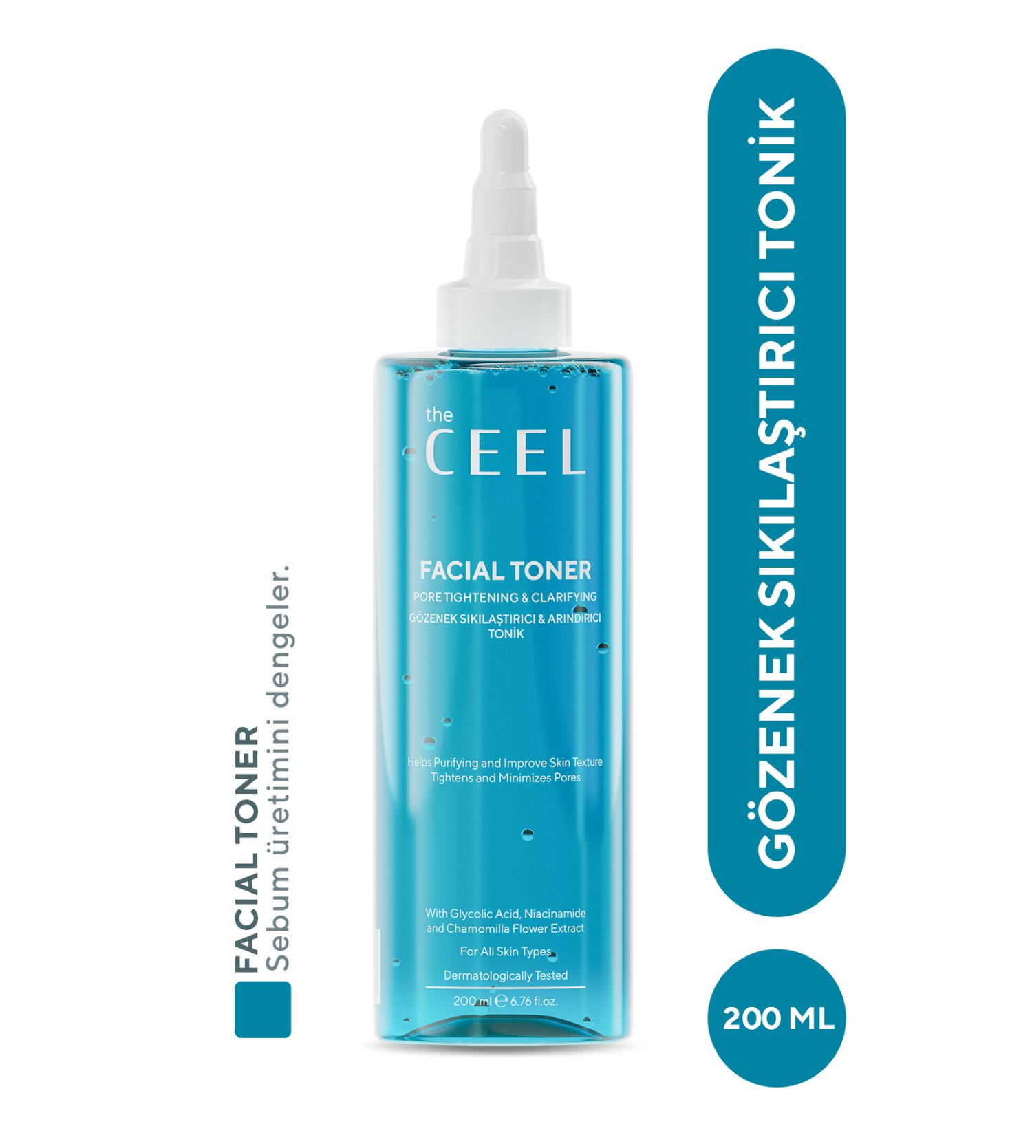 The Ceel Pore Tightener Anti-Acne Spot Toner with Glycolic Acid and May Daisy Extract 200 ml - Buy Online on GoSupps.com