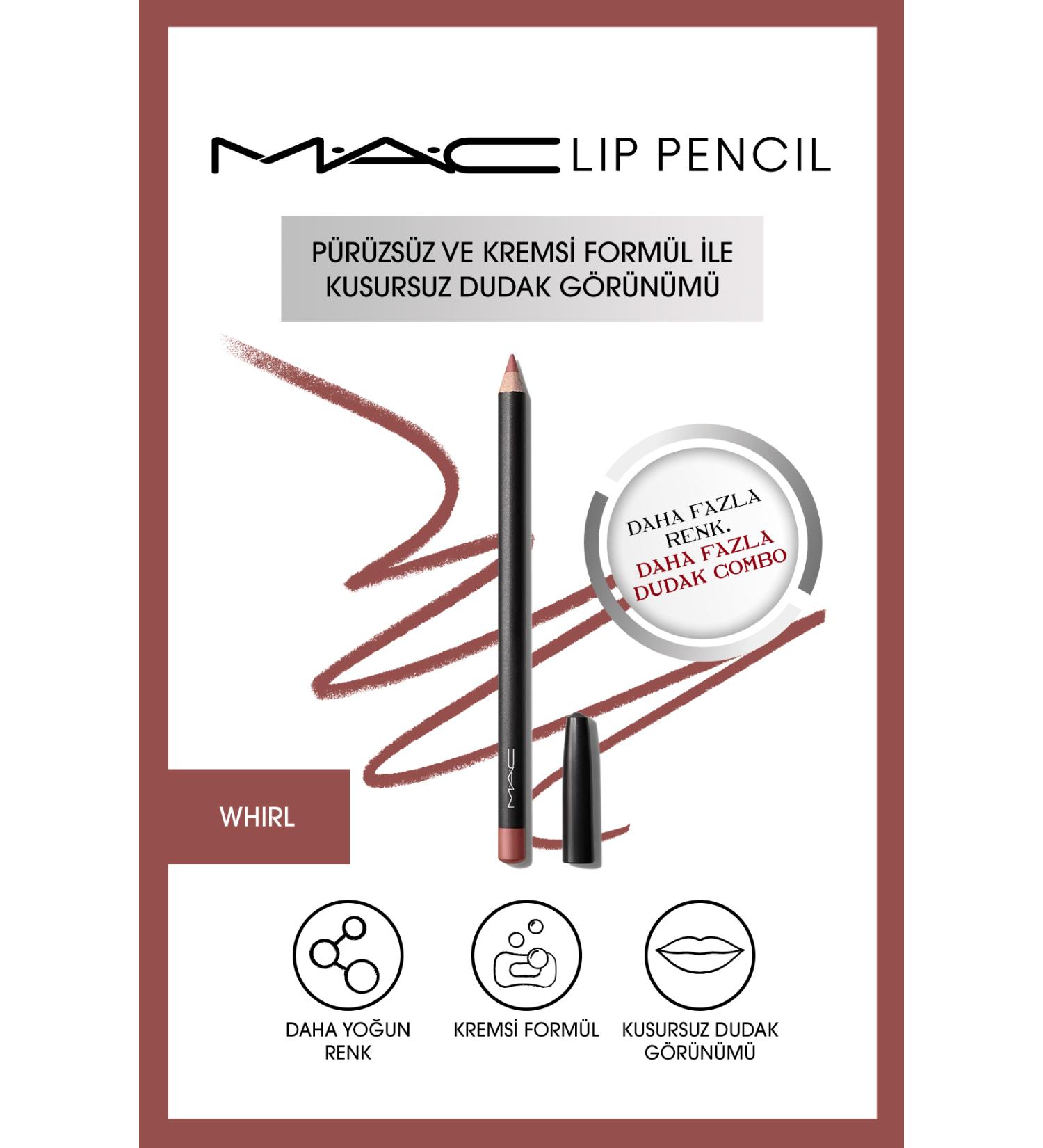 Mac Creamy Permanent Lip Pencil - Lip Pencil - Whirl 1.45 G