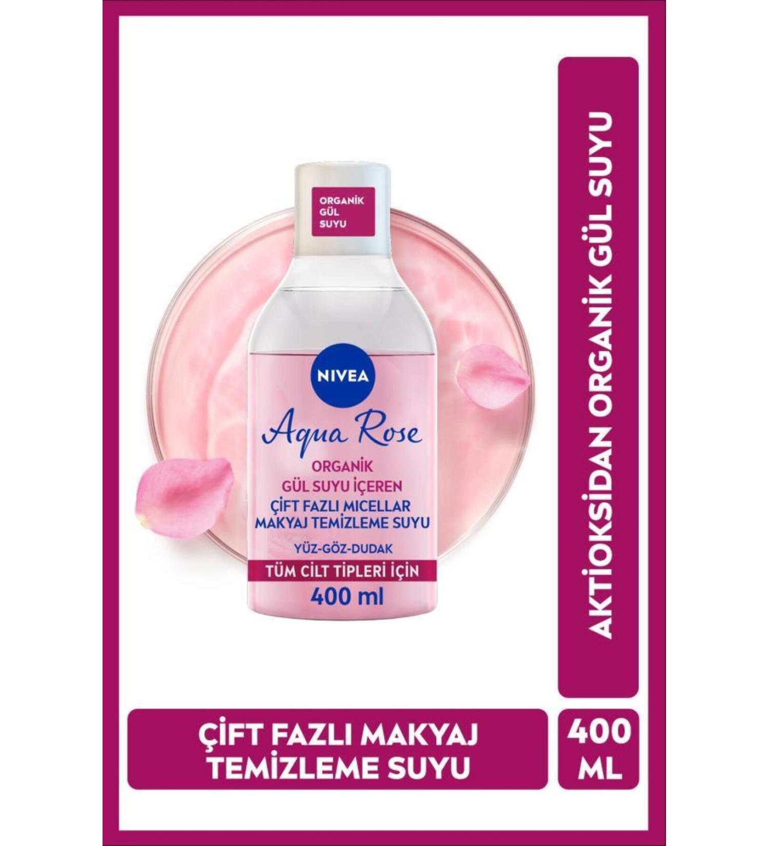 NIVEA Deep Cleansing Dual Phase Make-Up Remover Water with Rose Water eleg.1984