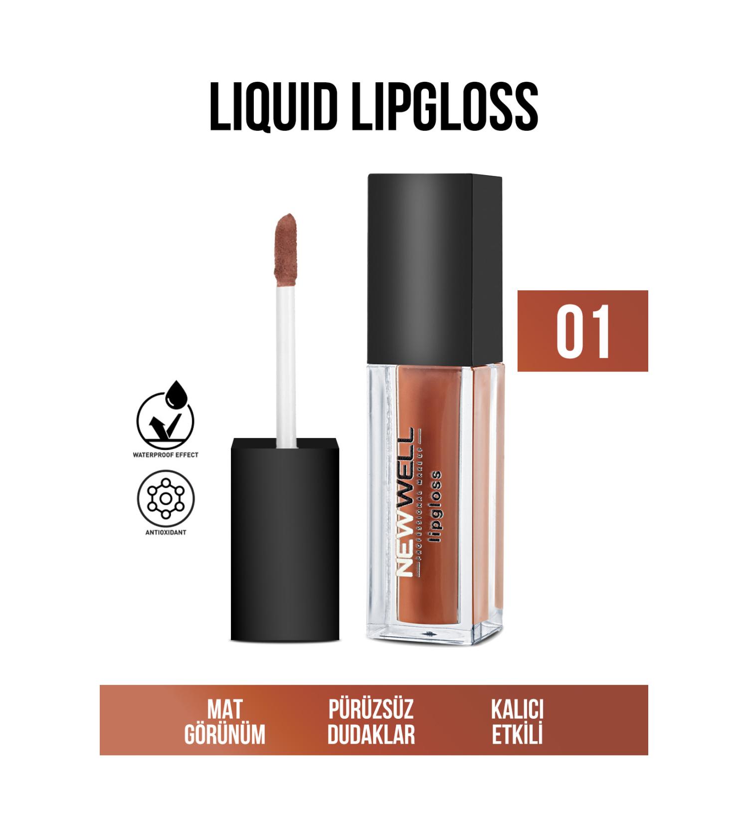 New Well Liquid Lipgloss 01 - Buy Online on GoSupps.com
