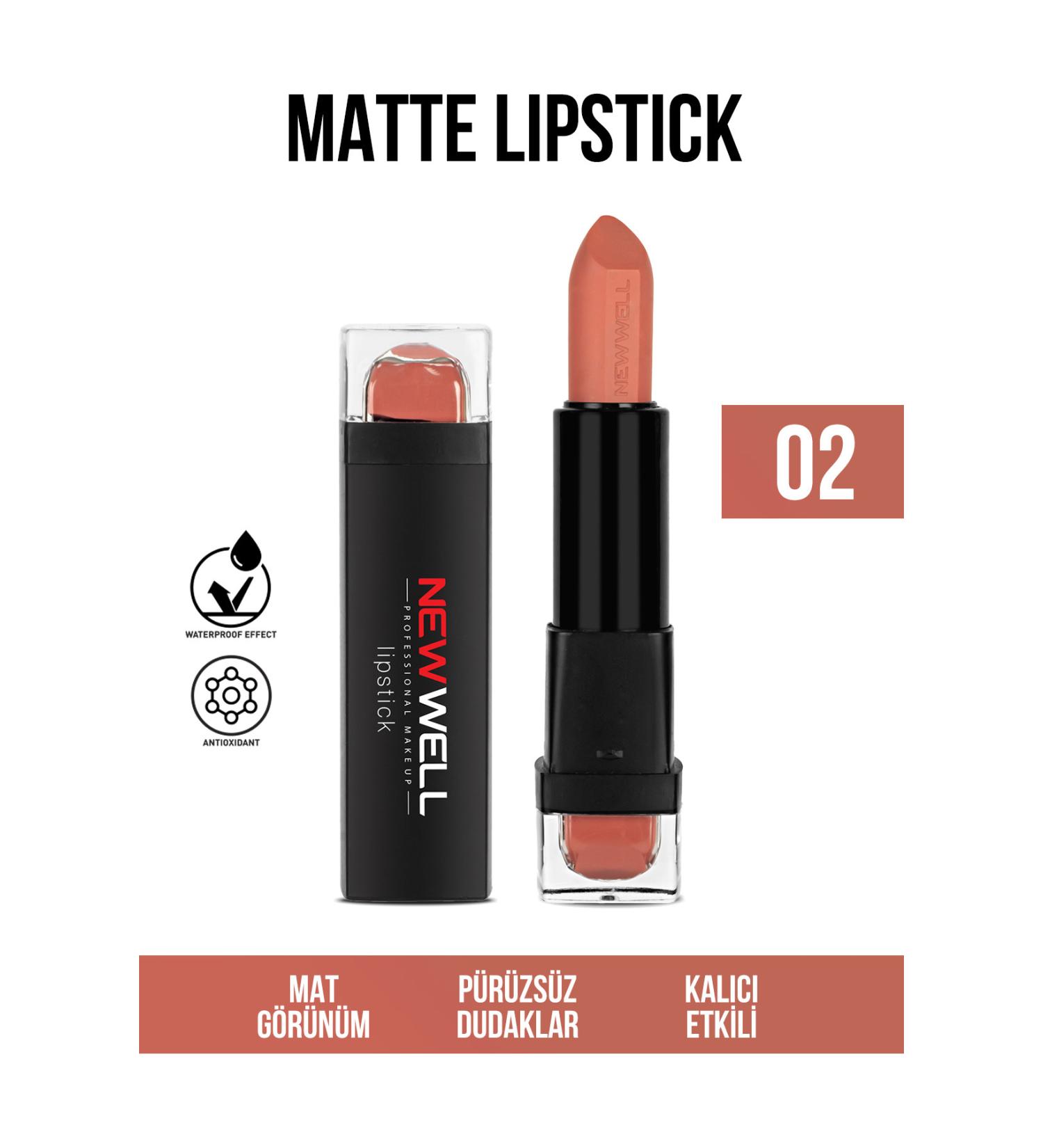 New Well Lipstick 02 - Buy Online on GoSupps.com