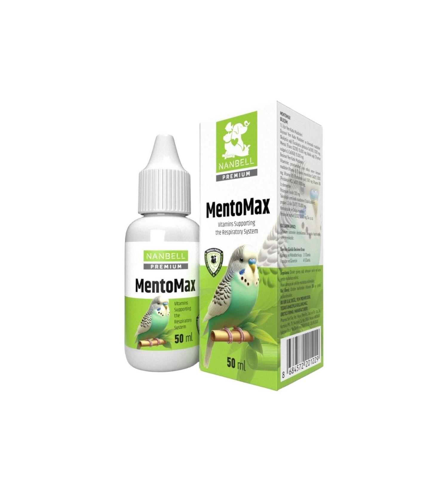Nanbell MentoMax Nanbell Respiratory Health and Anti-Inflammatory Vitamin (30 ml)
