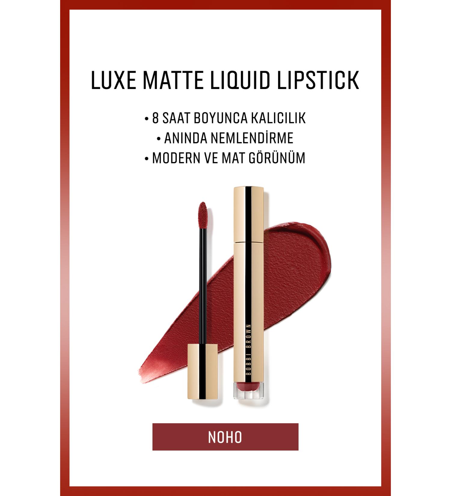 Bobbi Brown Instant Moisturizing Permanent Liquid Matte Lipstick That Does not Lose Its Color - Noho - 6ml