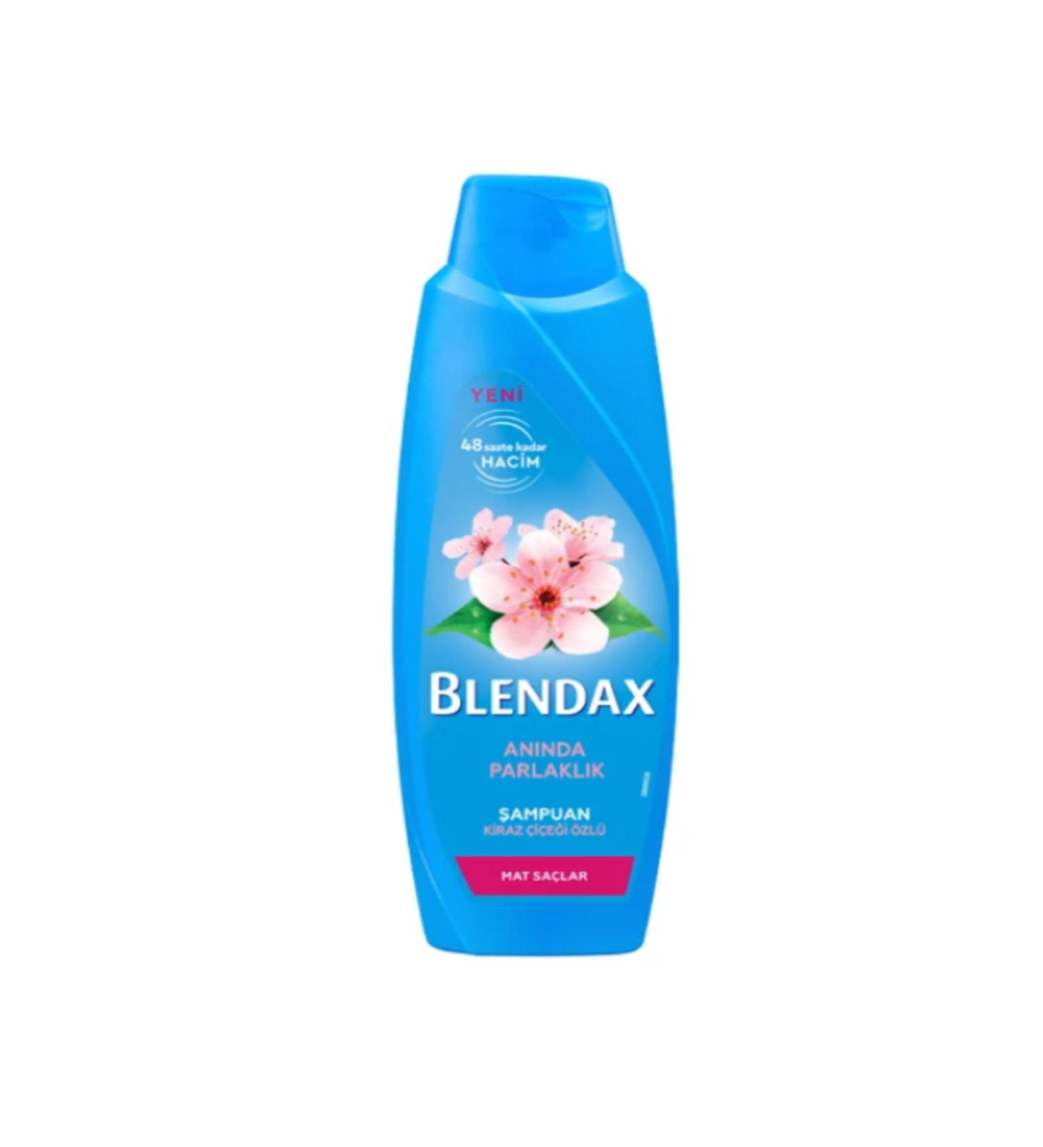 Blendax Instant Shine Dull Hair Cherry Blossom Essence Shampoo 500 ml