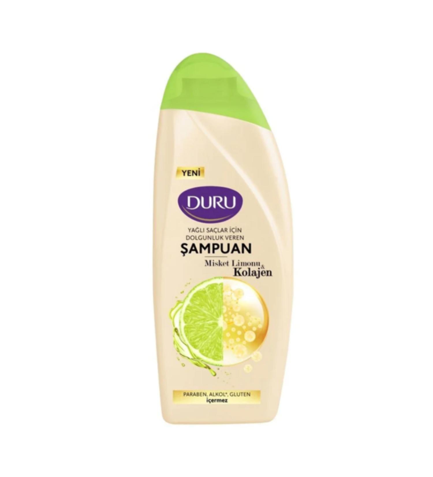 Duru Lime Collagen Shampoo for Oily Hair 500 ml