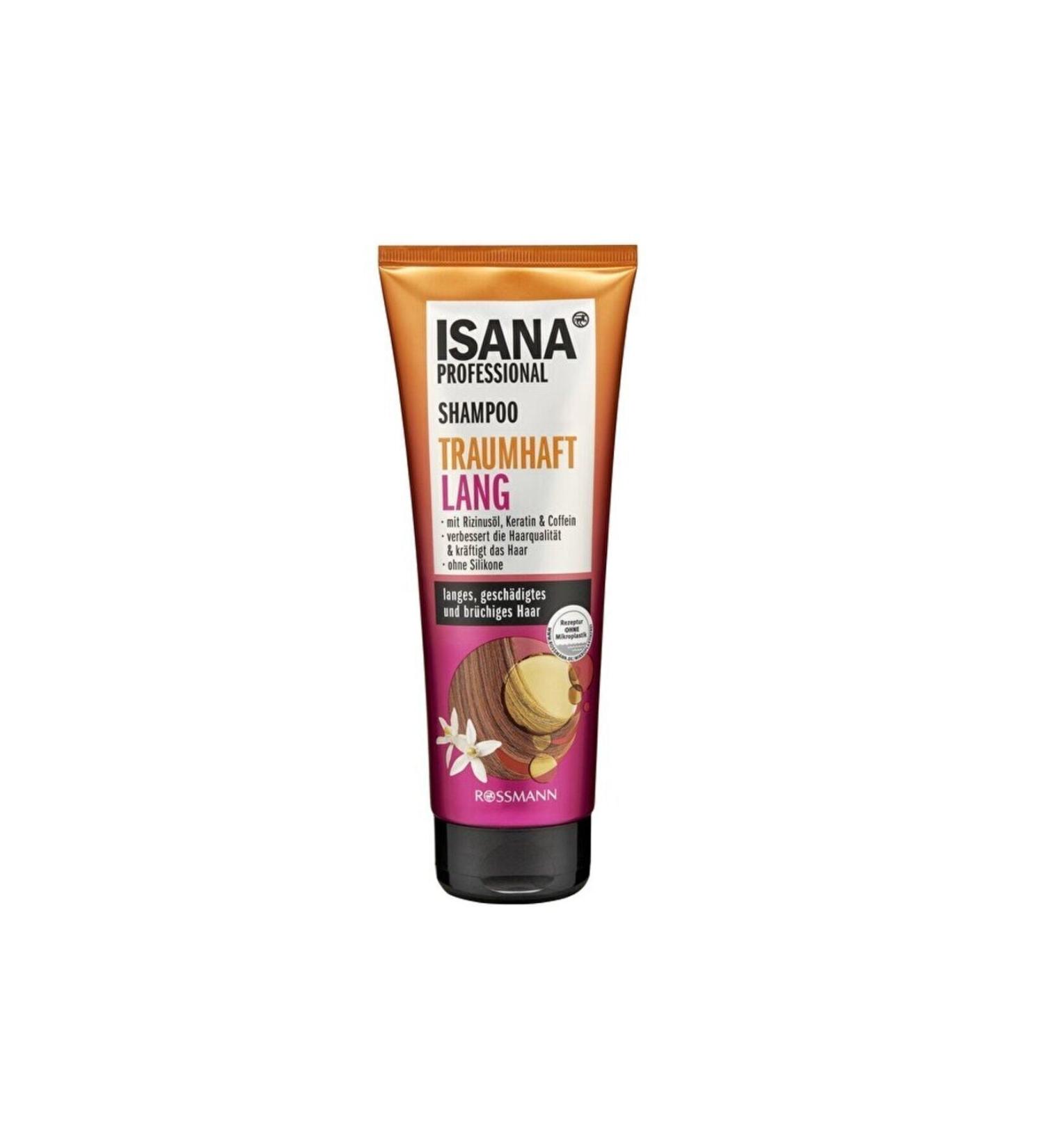 Isana Professional Hair Extension and Shine Strengthening Shampoo-250 ml eleg.2114