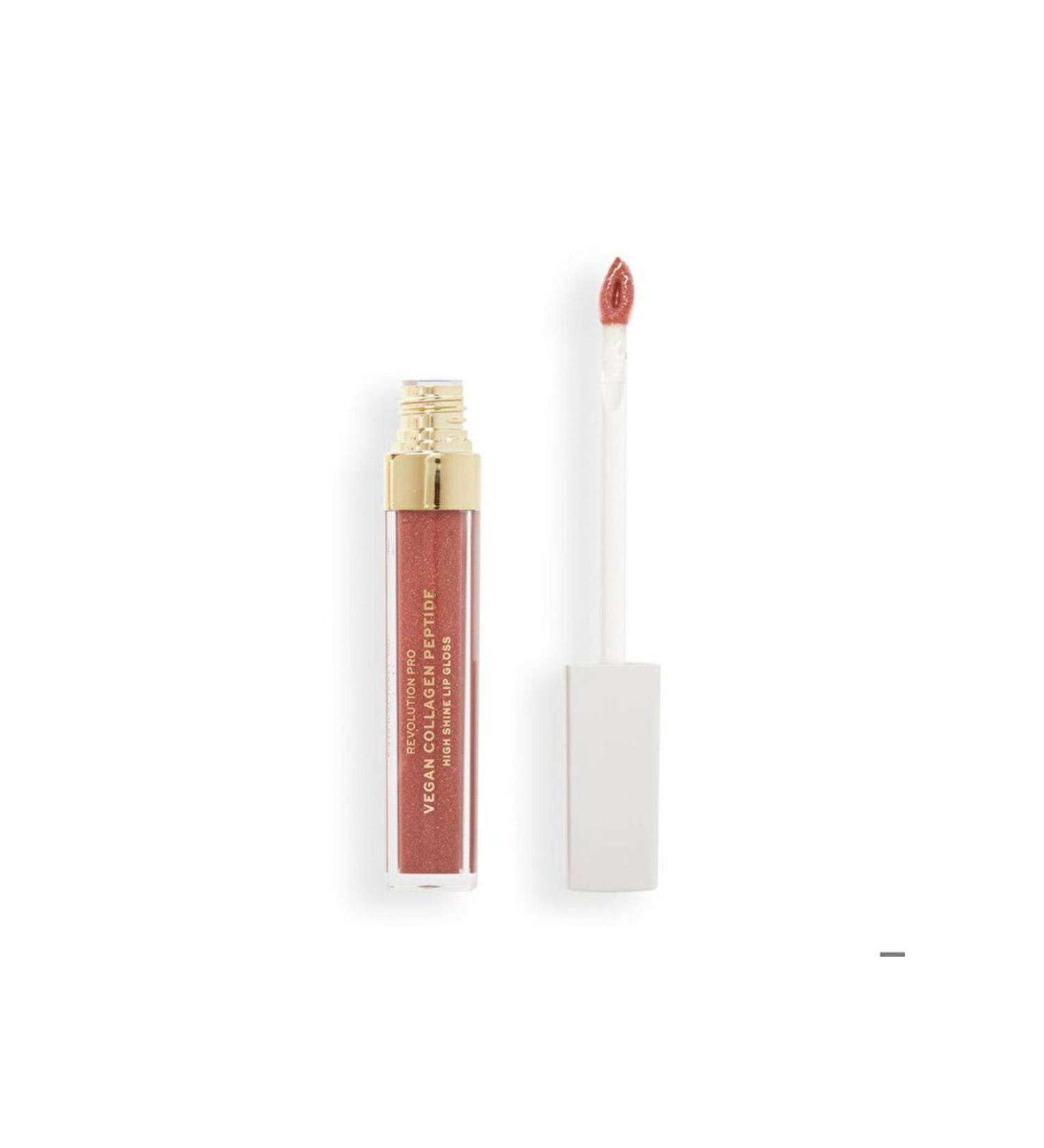 Revolution Pro Vegan Collagen Peptide High Shine Lip Gloss Bella - Buy Online on GoSupps.com