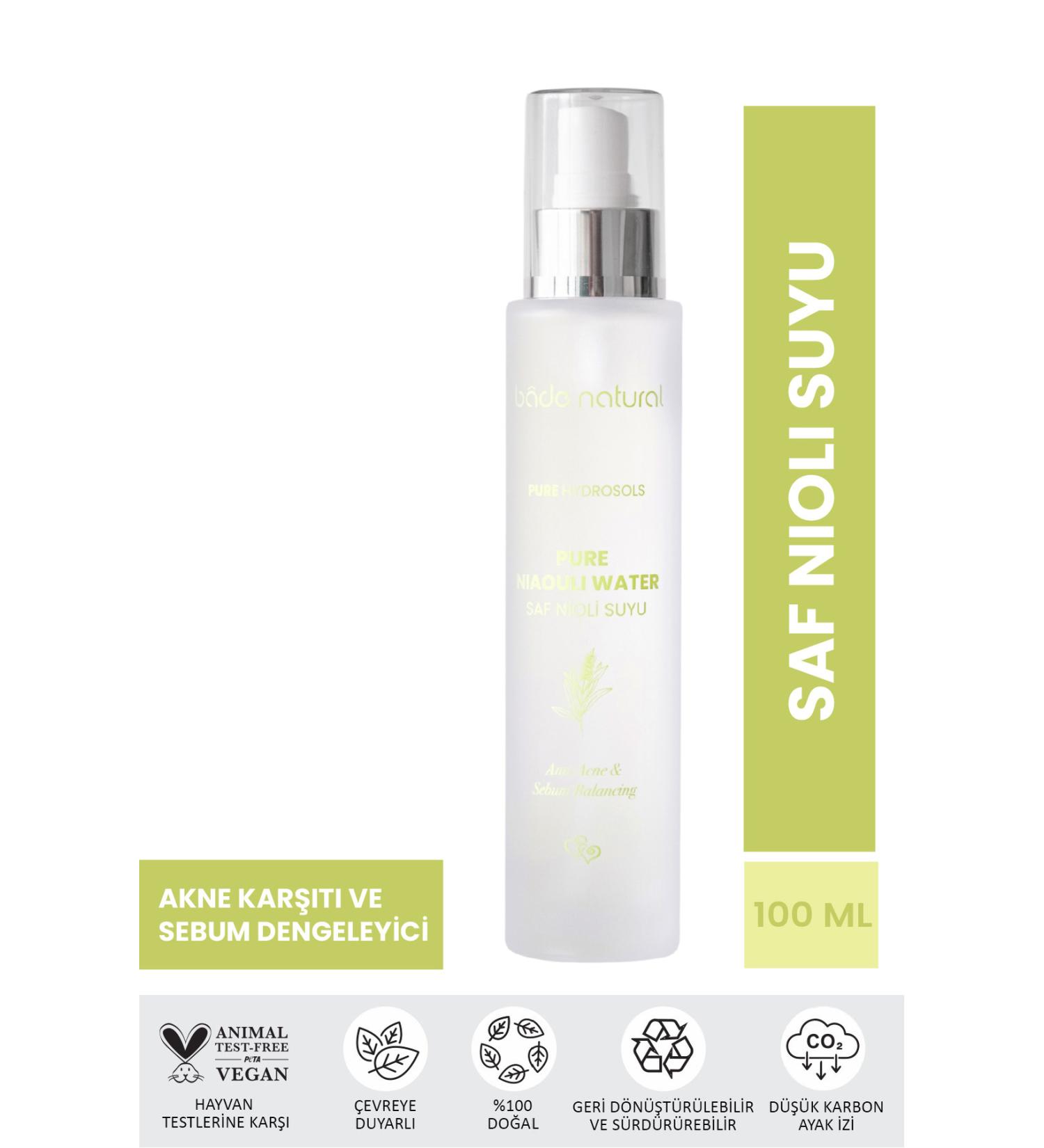 Bade Natural Nioli Water Sebum Balancing Anti-Acne Tonic 0 Natural and Pure 100 ml - Buy Online on GoSupps.com