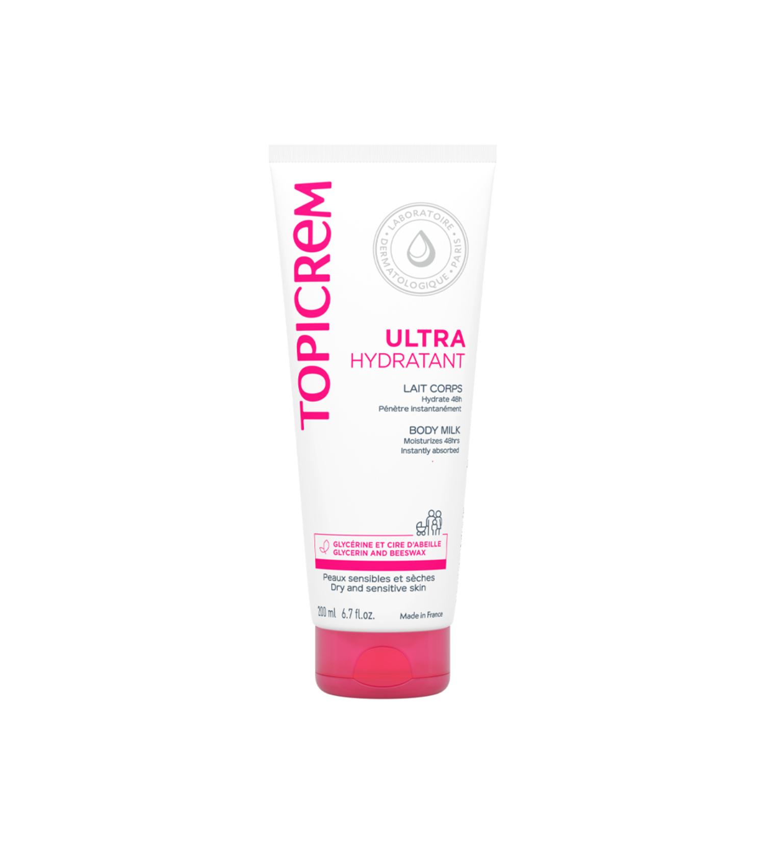 Topicrem Ultra Moisturizing Body Milk 200 ml - Buy Online on GoSupps.com
