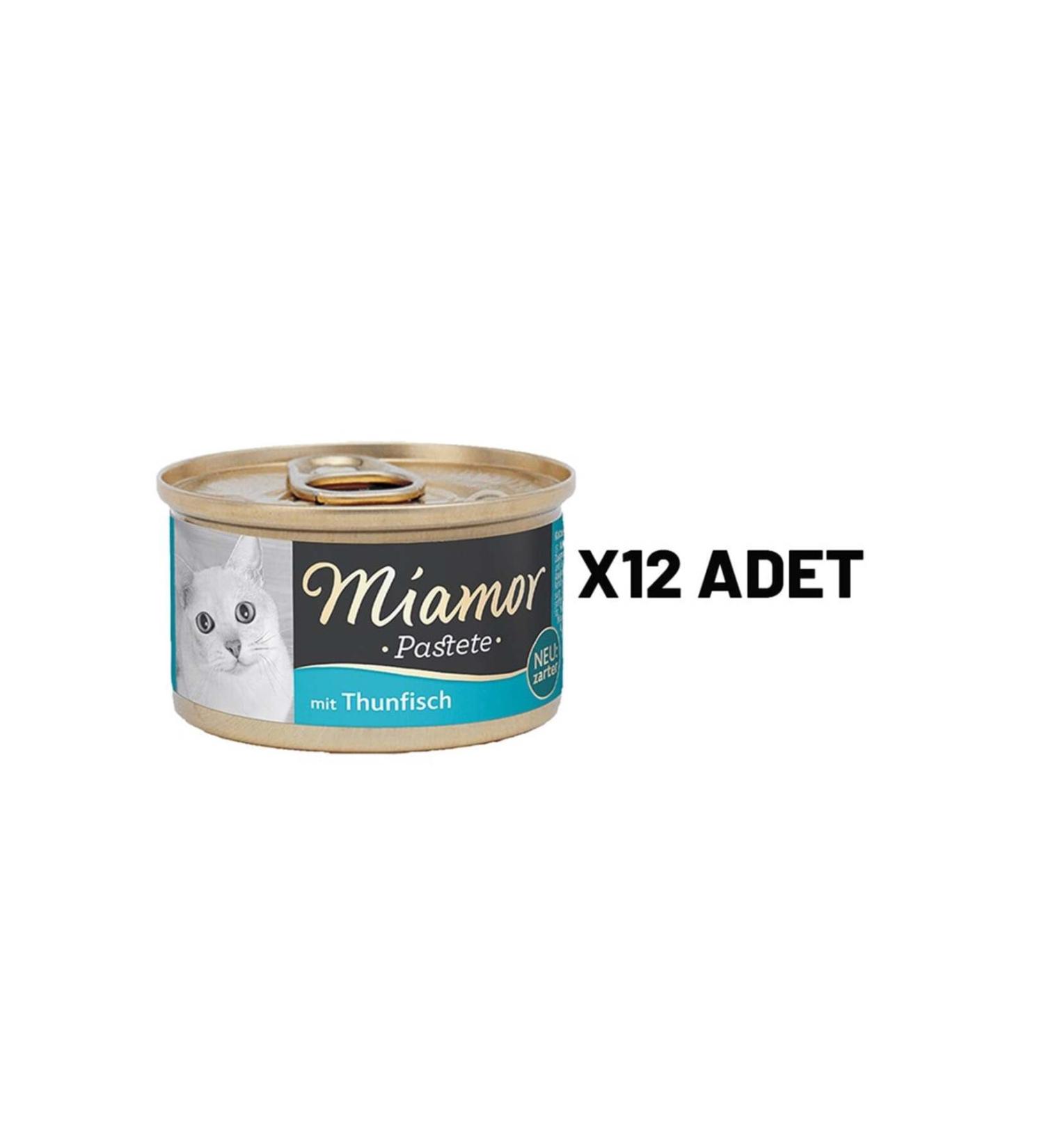 Miamor Miamor Pastete Cat Tuna 85 gr X 12 Pieces