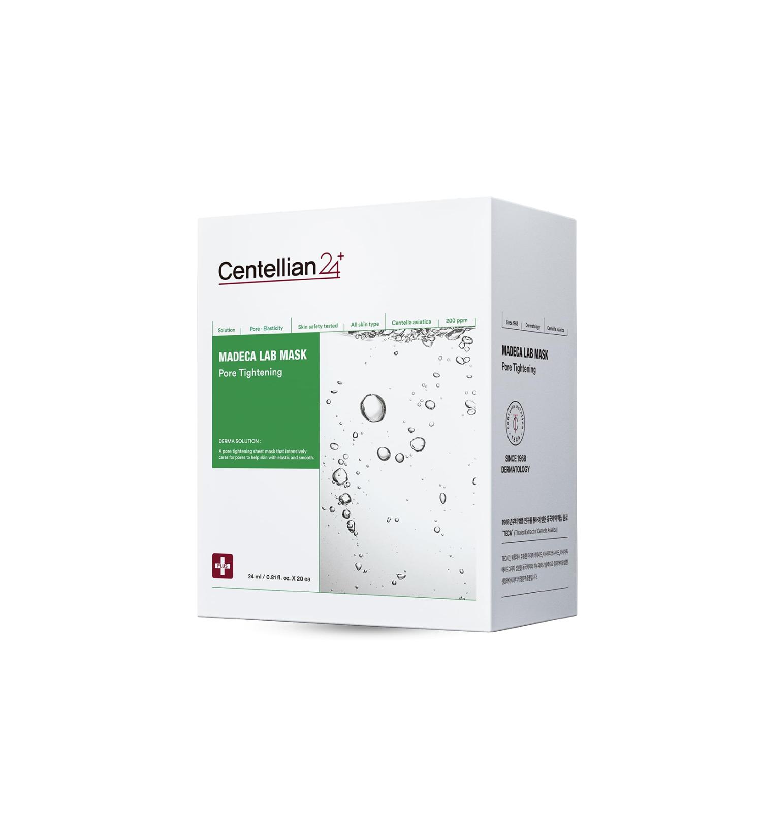 Centellian 24 Madeca Lab Mask Pore Tightening (25mlx20 Pieces) - Buy Online on GoSupps.com